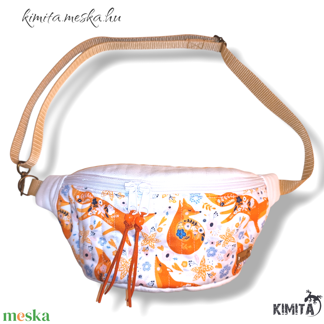 övtáska róka mintával - táska & tok - övtáska - Meska.hu övtáska róka mintával - táska & tok - övtáska - Meska.hu