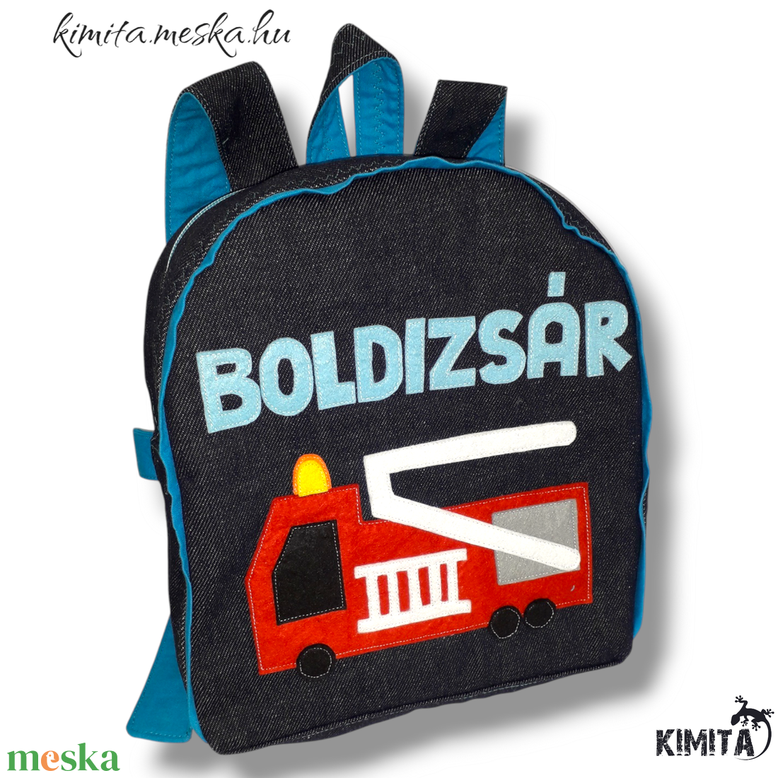 TŰZOLTÓS hátizsák - táska & tok - hátizsák - kishátizsák - Meska.hu