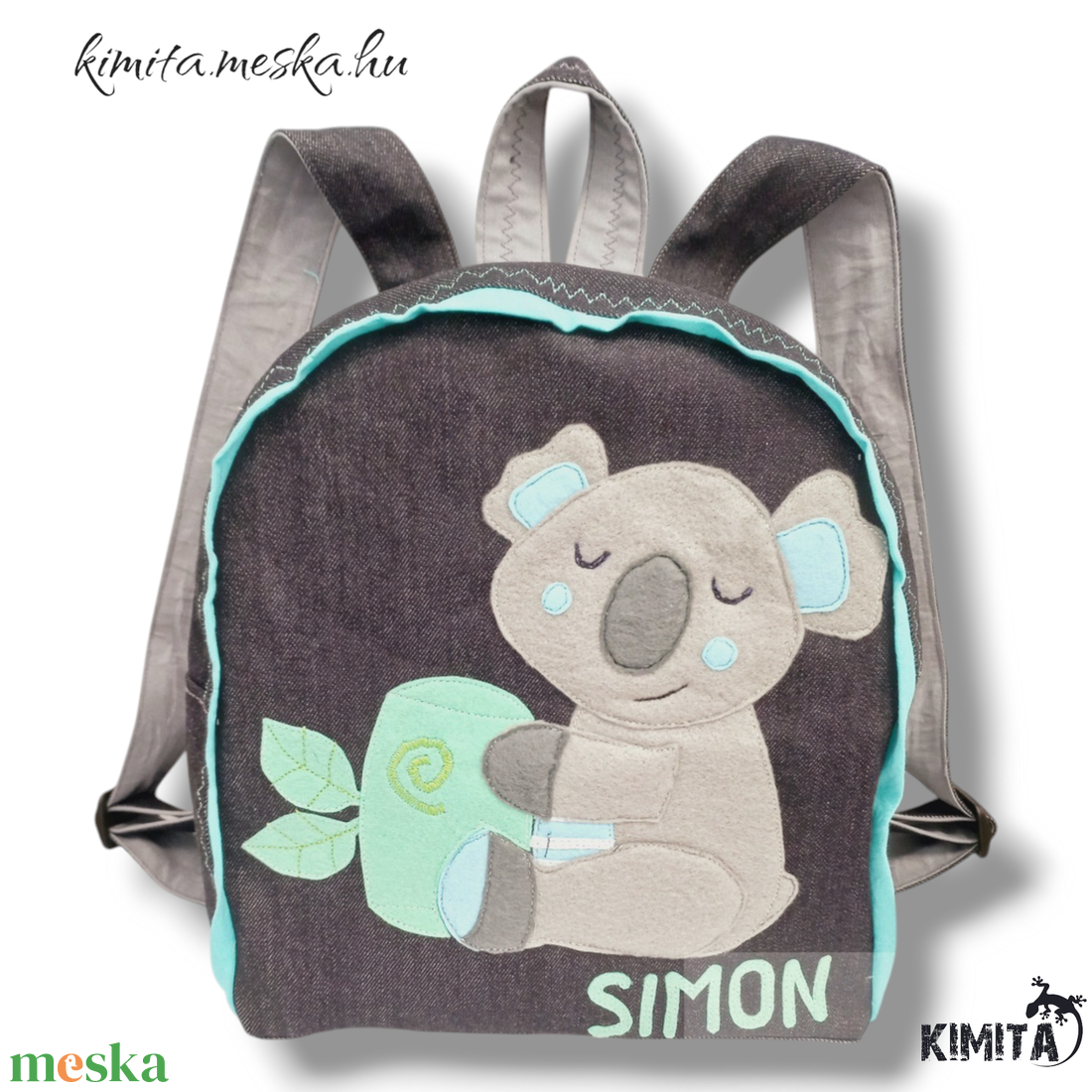 Koala macis hátizsák - táska & tok - hátizsák - kishátizsák - Meska.hu