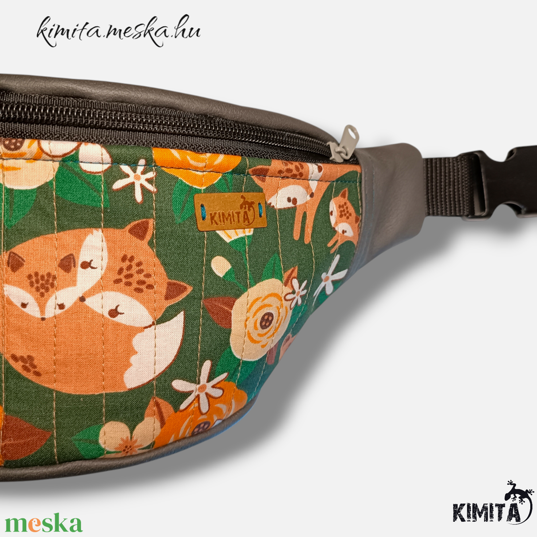 Róka mintás övtáska - táska & tok - övtáska - Meska.hu Róka mintás övtáska - táska & tok - övtáska - Meska.hu