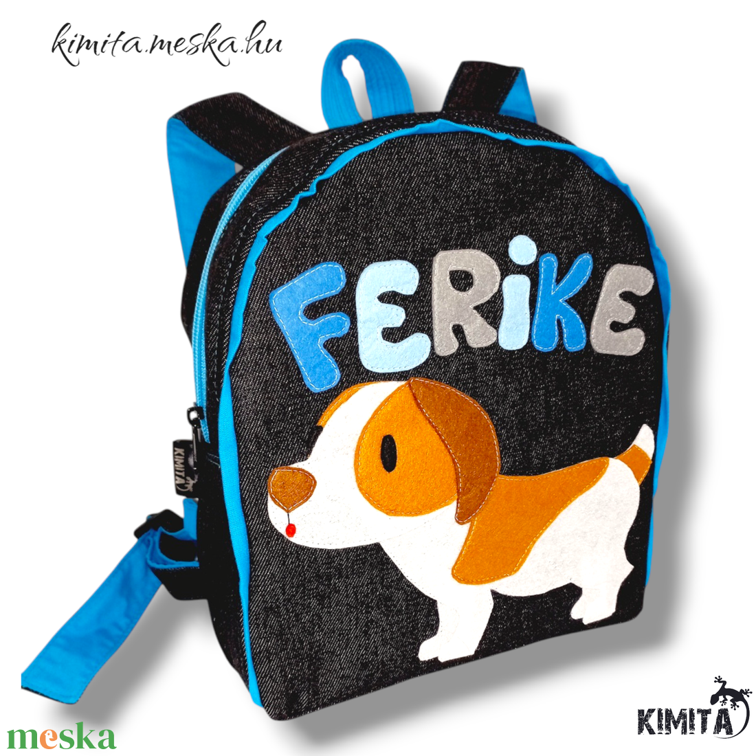 Kutyás hátizsák - táska & tok - hátizsák - kishátizsák - Meska.hu