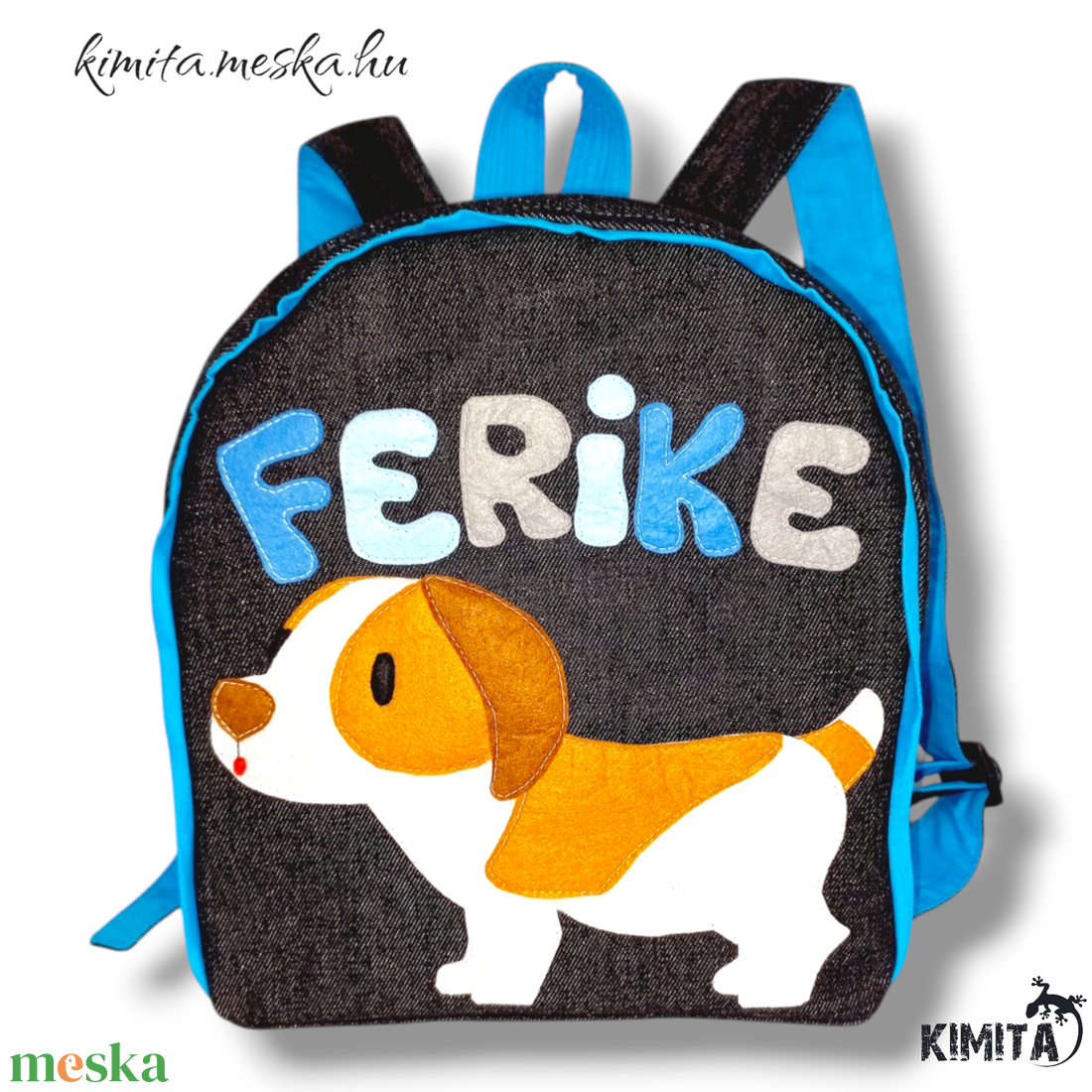 Kutyás hátizsák - táska & tok - hátizsák - kishátizsák - Meska.hu