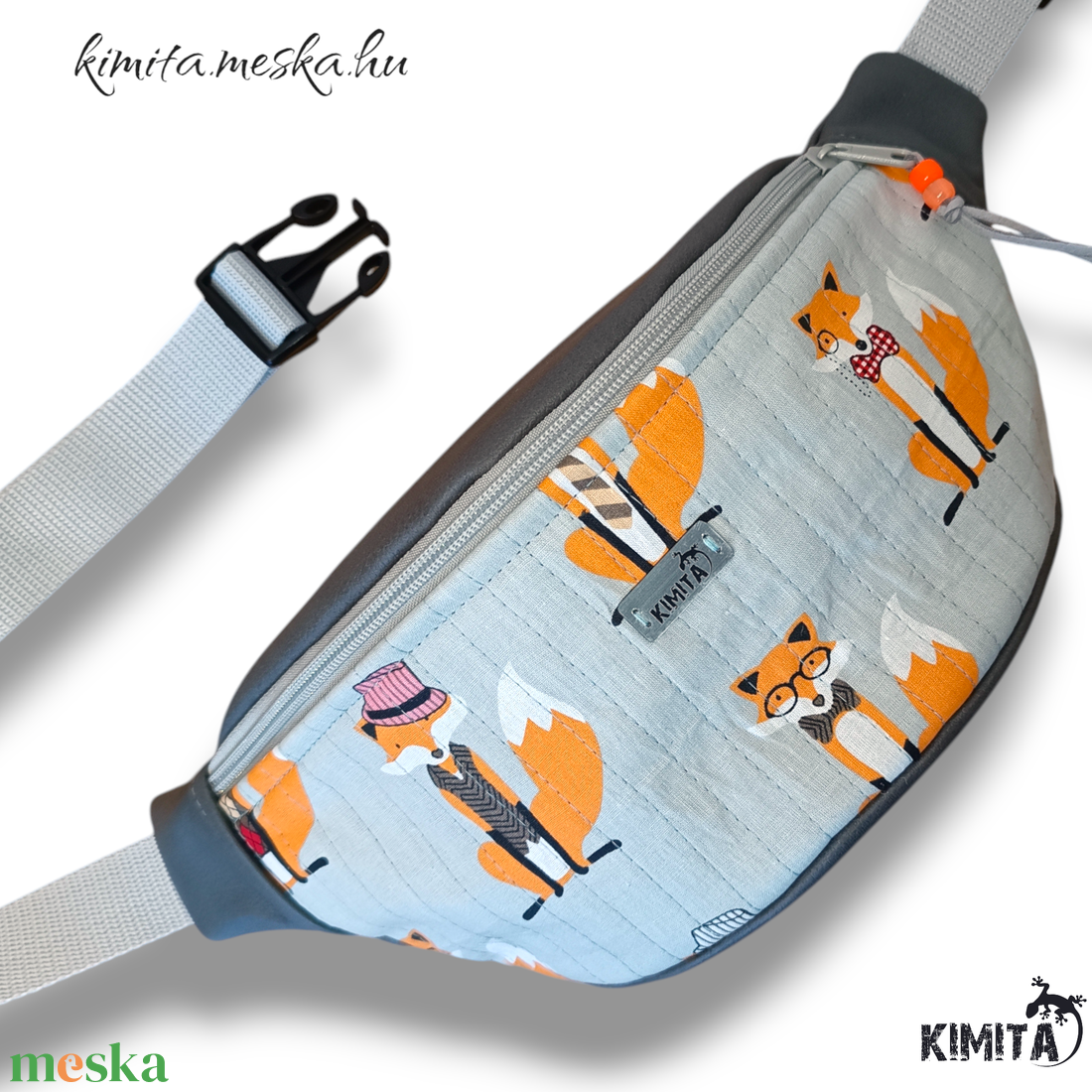 Róka mintás övtáska - táska & tok - övtáska - Meska.hu Róka mintás övtáska - táska & tok - övtáska - Meska.hu