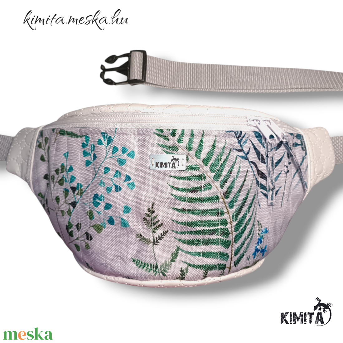 Páfrány mintás övtáska - táska & tok - övtáska - Meska.hu Páfrány mintás övtáska - táska & tok - övtáska - Meska.hu