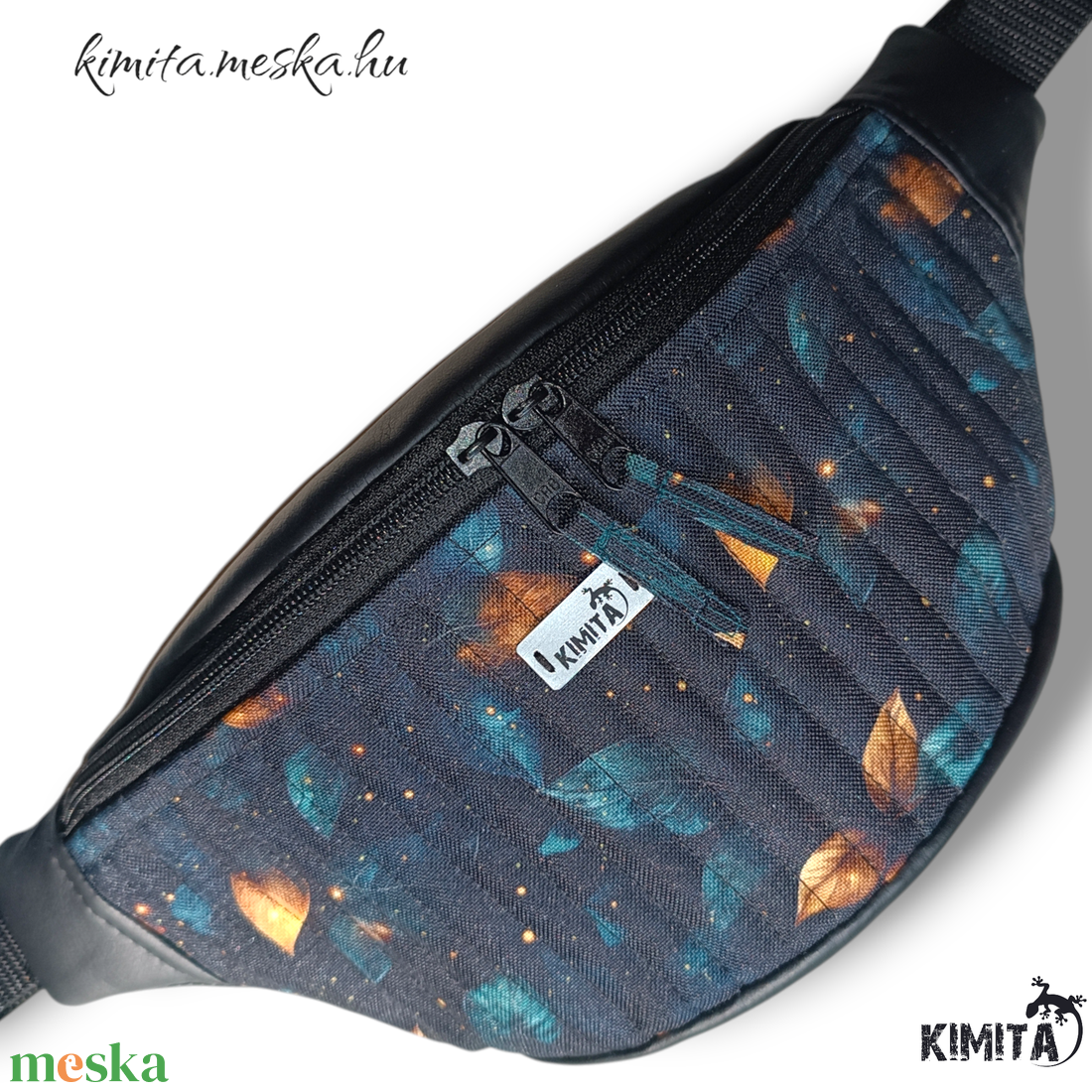 Levél mintás övtáska - táska & tok - övtáska - Meska.hu Levél mintás övtáska - táska & tok - övtáska - Meska.hu