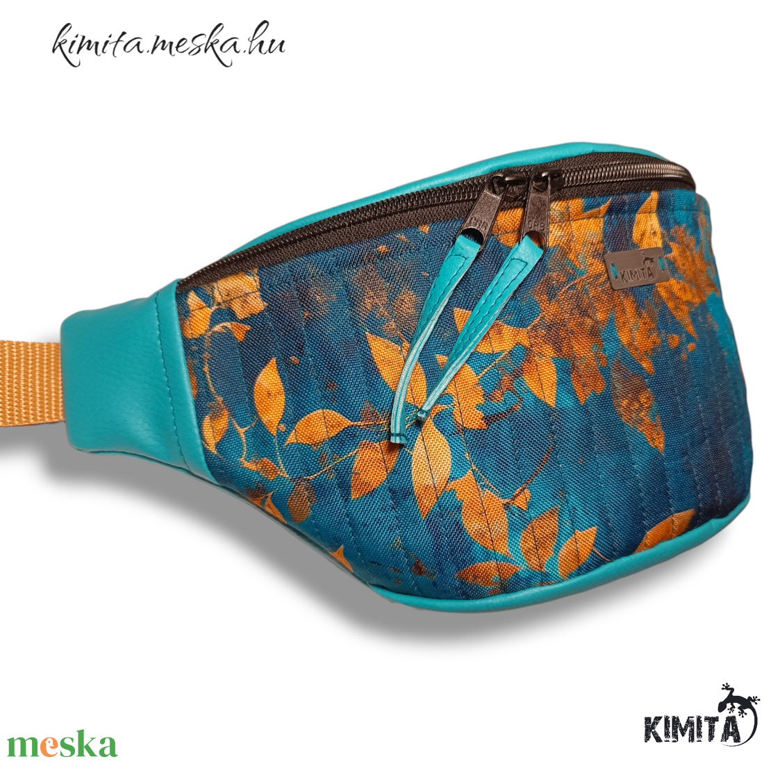 Kék műbőr övtáska - táska & tok - övtáska - Meska.hu Kék műbőr övtáska - táska & tok - övtáska - Meska.hu