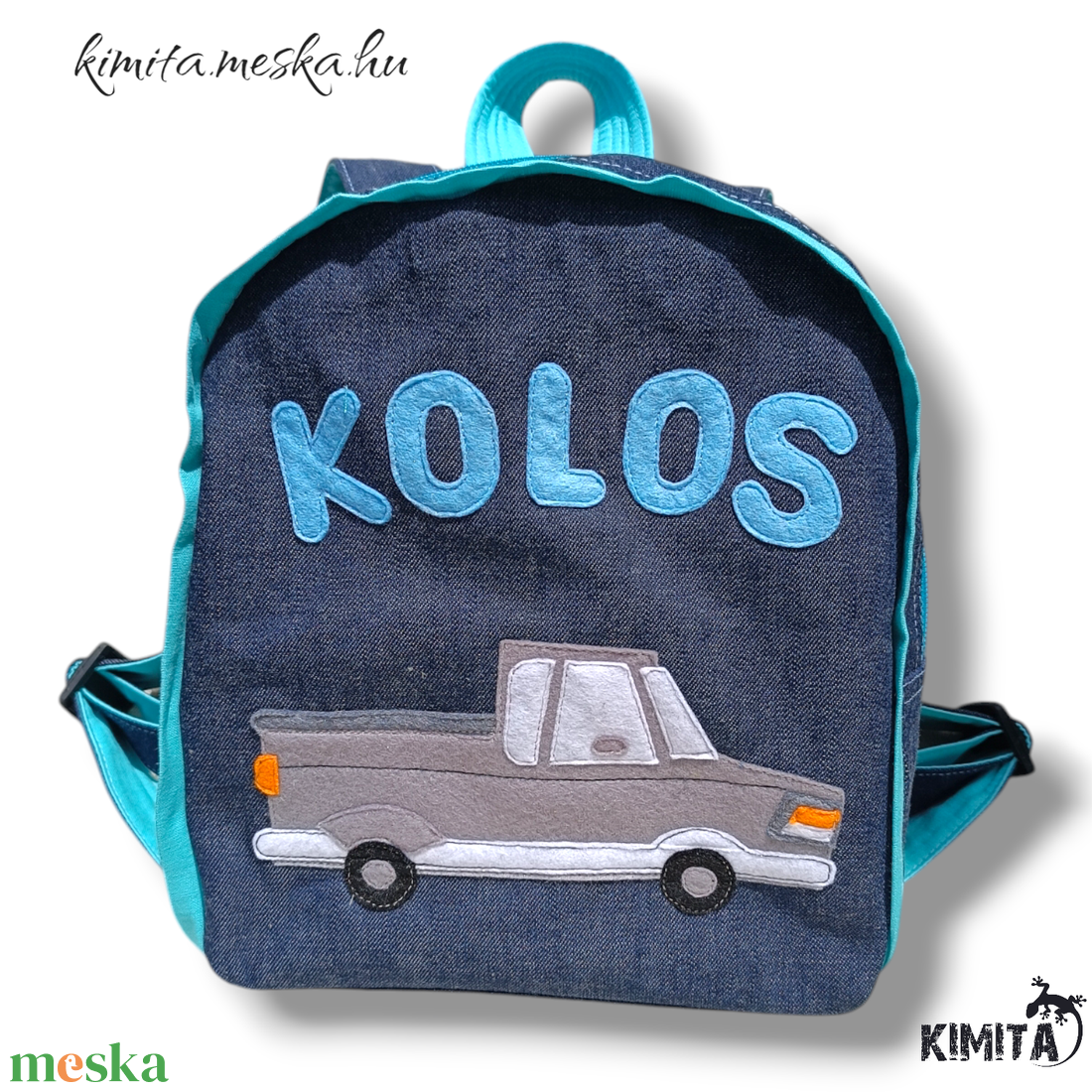 PickUp mintás hátizsák - táska & tok - hátizsák - kishátizsák - Meska.hu