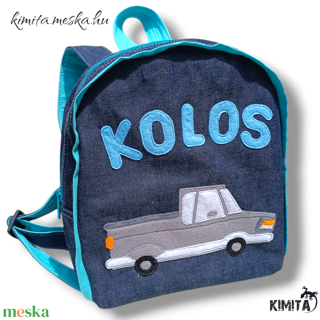 PickUp mintás hátizsák - táska & tok - hátizsák - kishátizsák - Meska.hu