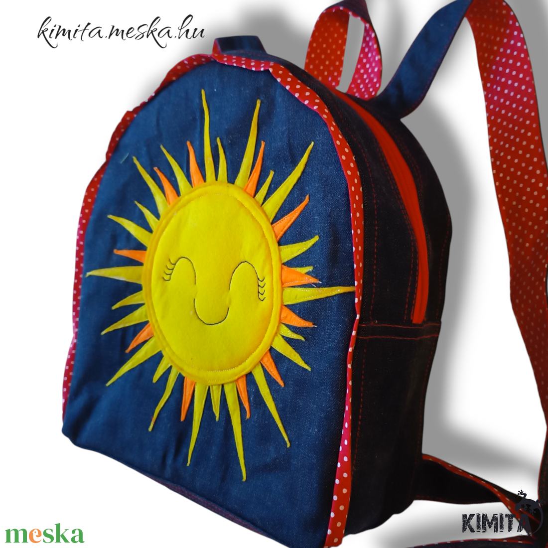 Napocskás hátizsák - játék & sport - ovis felszerelés - ovis hátizsák - Meska.hu