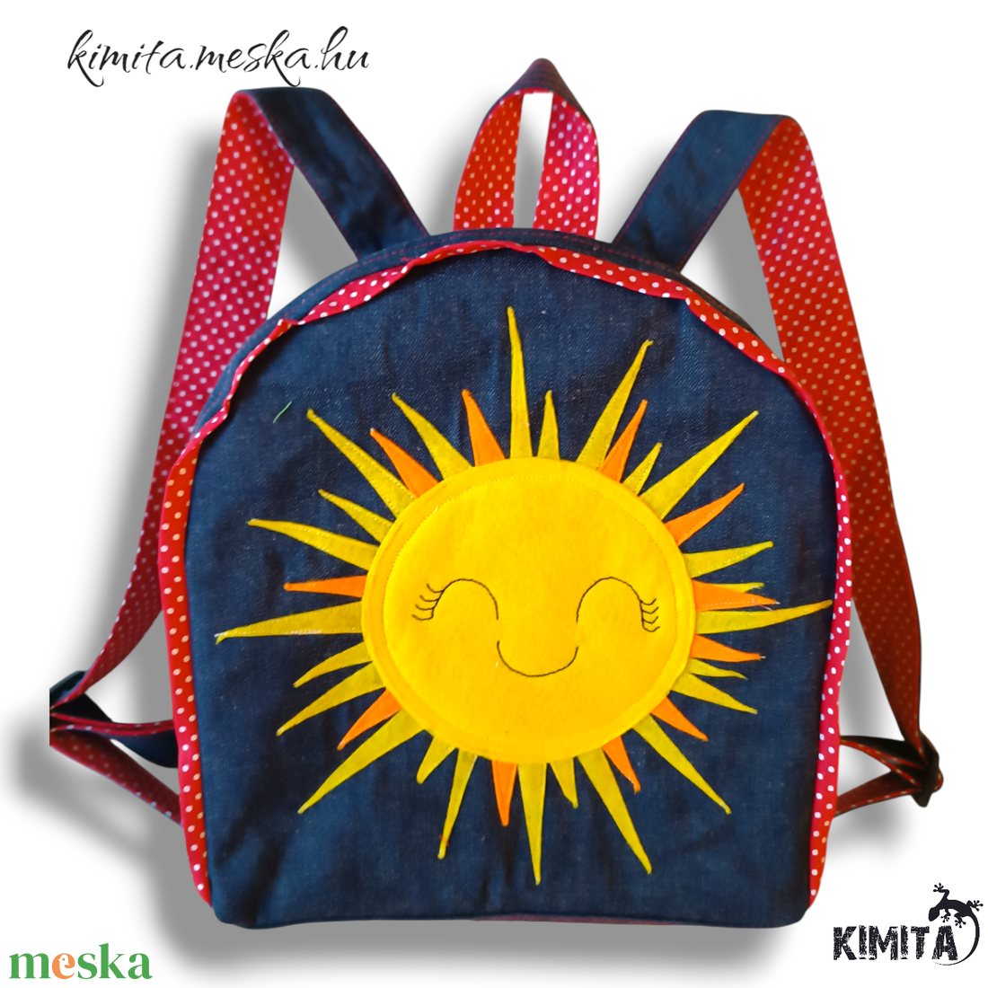 Napocskás hátizsák - játék & sport - ovis felszerelés - ovis hátizsák - Meska.hu