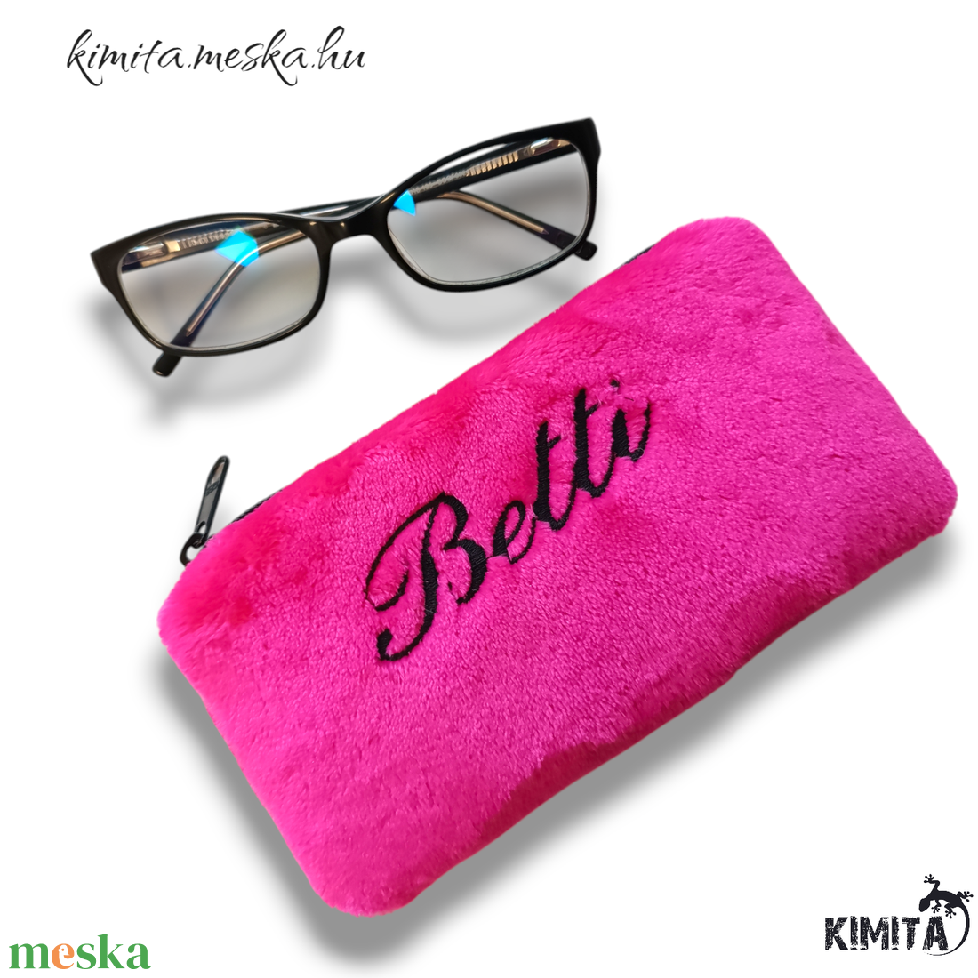 Neszeszer, szemüvegtok, smikes tároló - táska & tok - neszesszer - Meska.hu