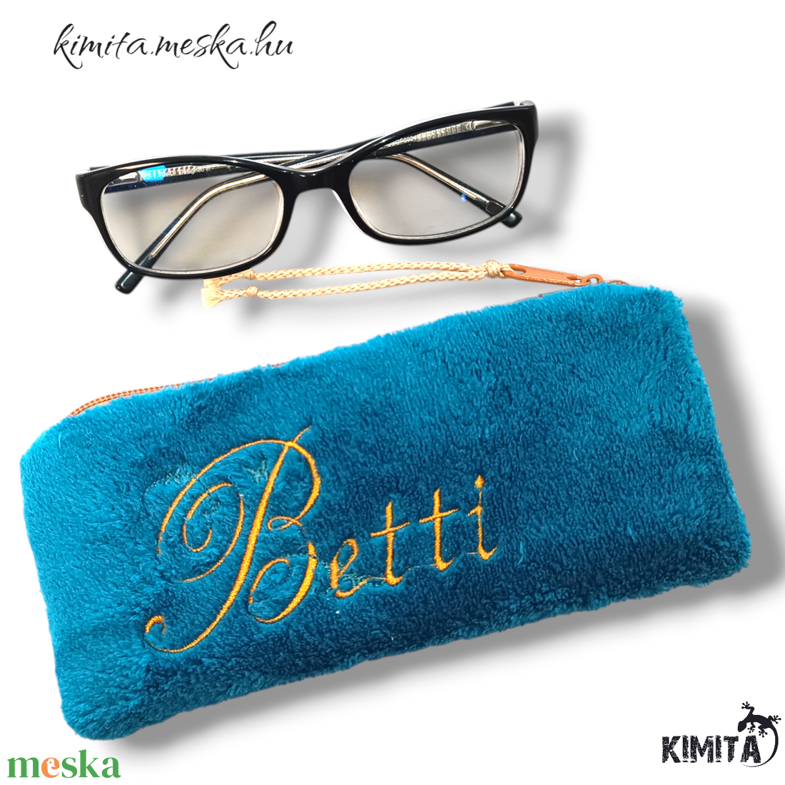 Neszeszer, szemüvegtok, smikes tároló - táska & tok - neszesszer - Meska.hu