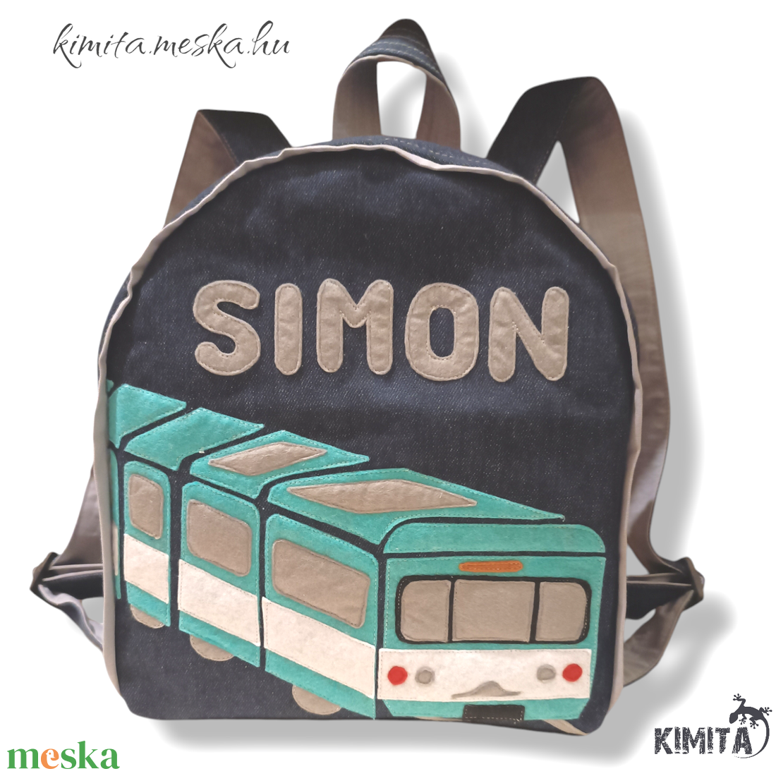 HÉV Hátizsák - játék & sport - ovis felszerelés - ovis hátizsák - Meska.hu