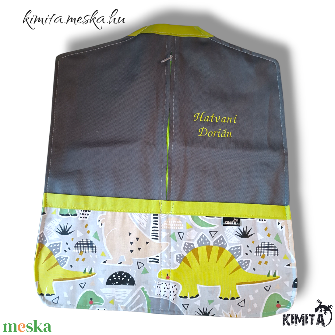 Óvodai/Ovis zsák- dínós - játék & sport - ovis felszerelés - ovis zsák - Meska.hu