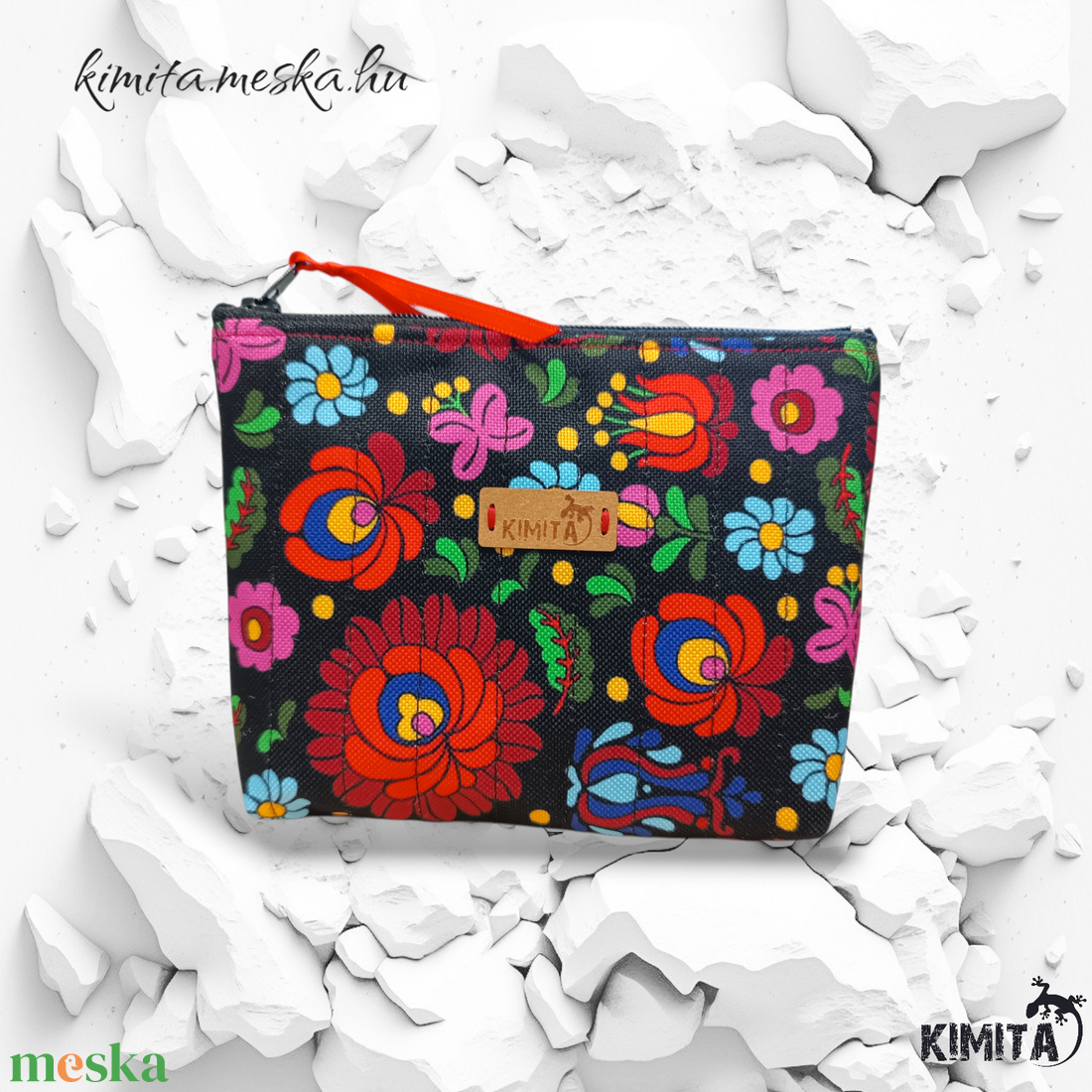 Kis méretű neszesszer - népi - táska & tok - neszesszer - Meska.hu