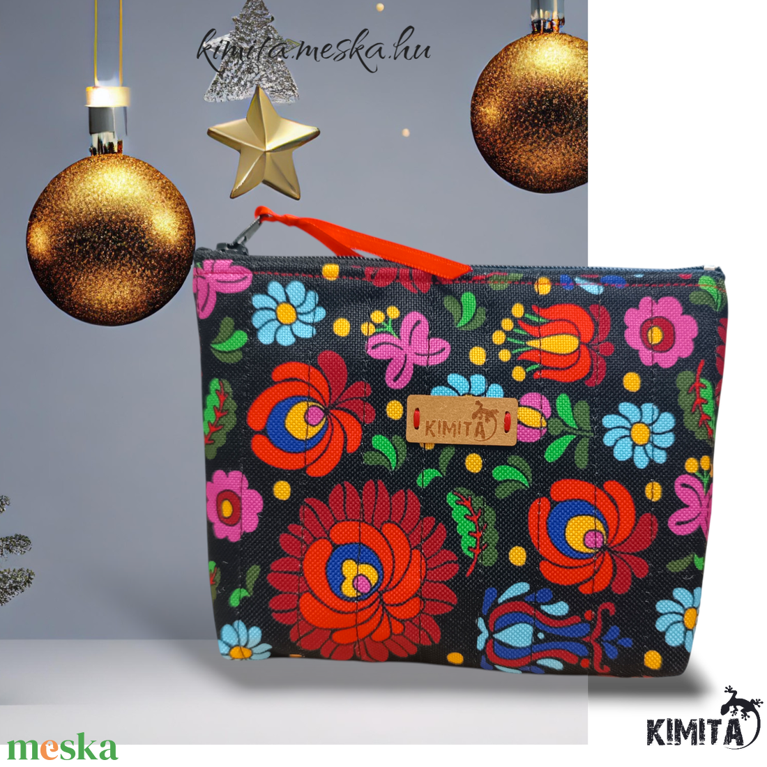 Kis méretű neszesszer - népi - táska & tok - neszesszer - Meska.hu