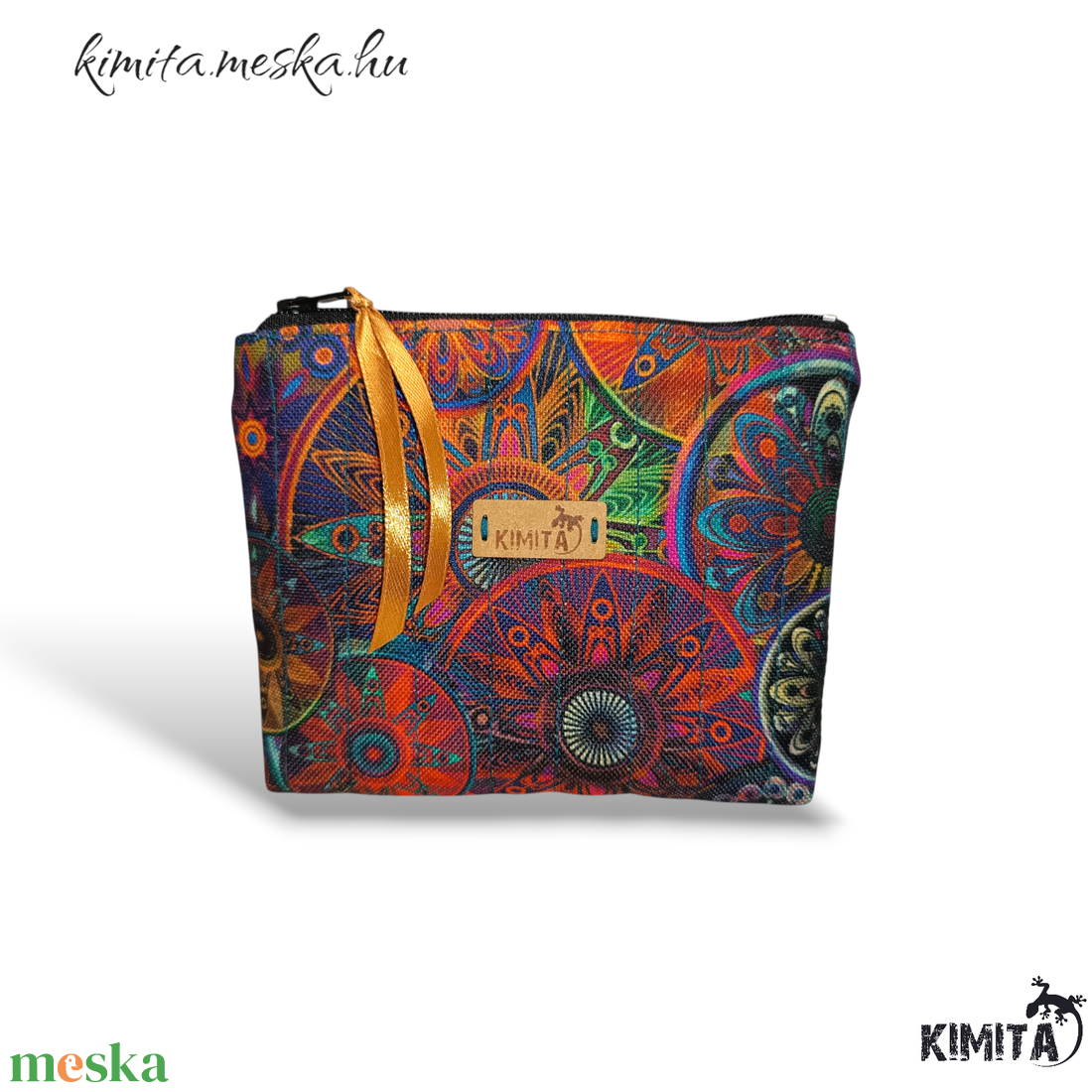 Kis méretű neszesszer - mandala - táska & tok - neszesszer - Meska.hu