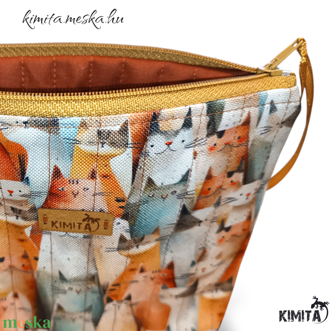 Neszesszer - cicák - táska & tok - neszesszer - Meska.hu
