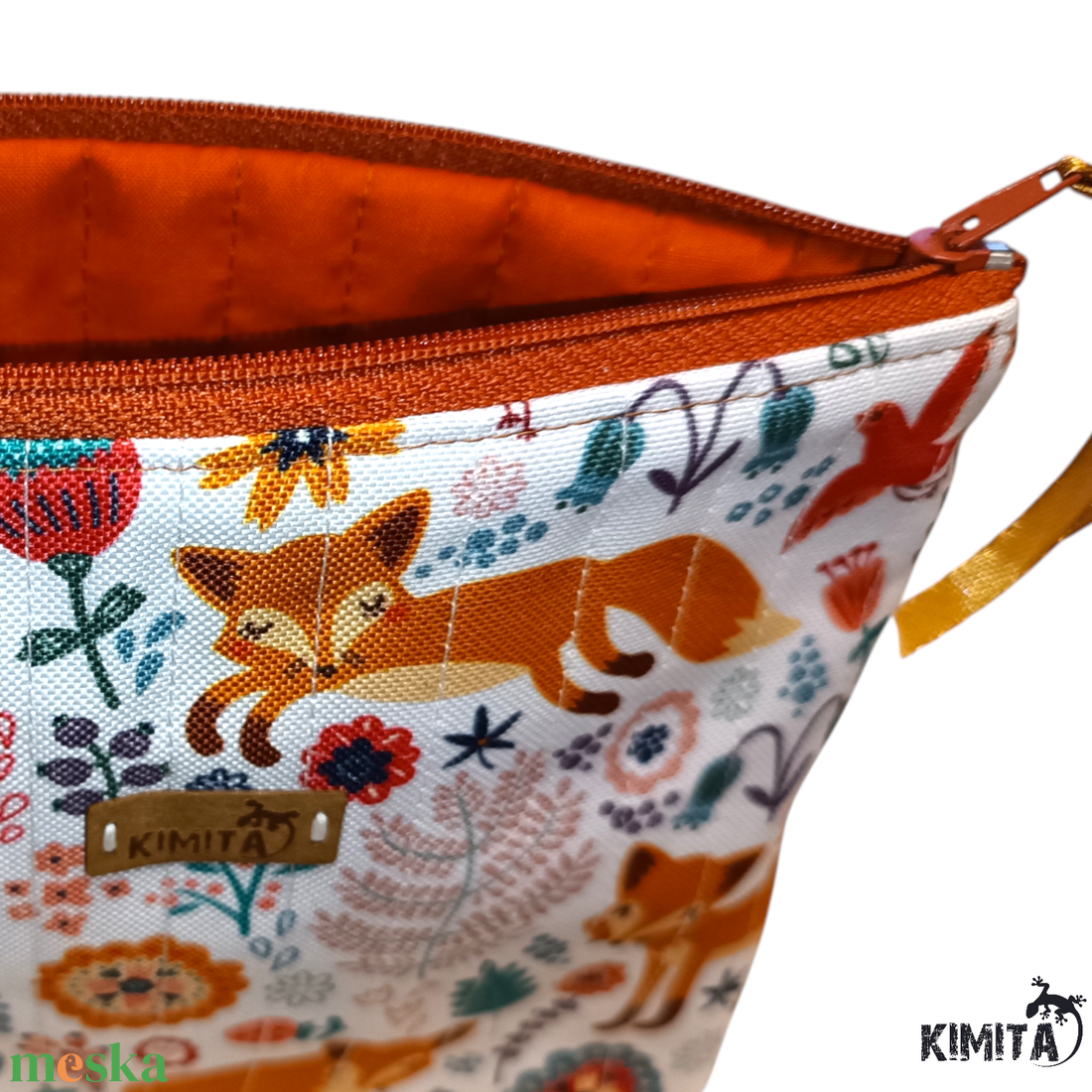 Neszesszer - róka mintás - táska & tok - neszesszer - Meska.hu