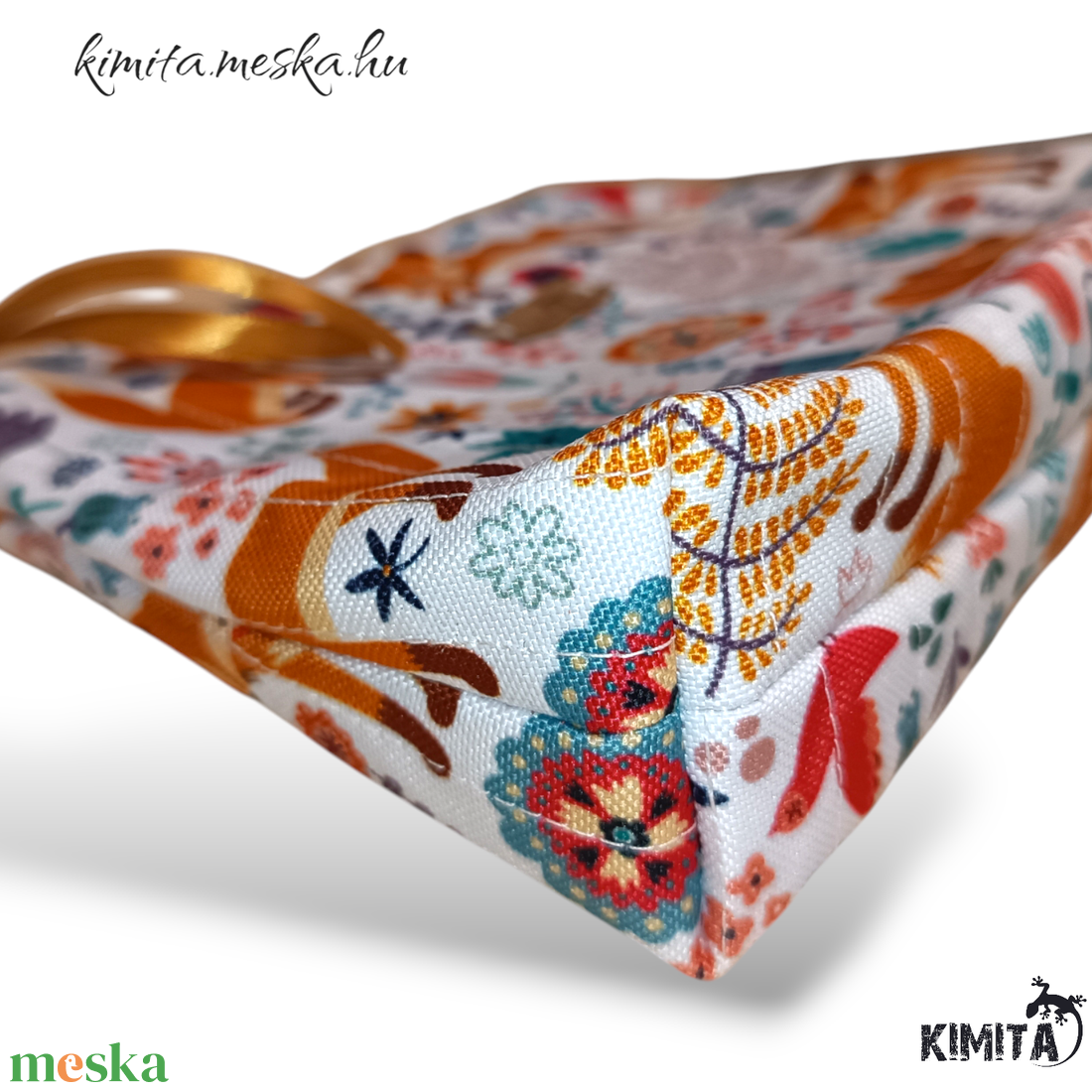 Neszesszer - róka mintás - táska & tok - neszesszer - Meska.hu