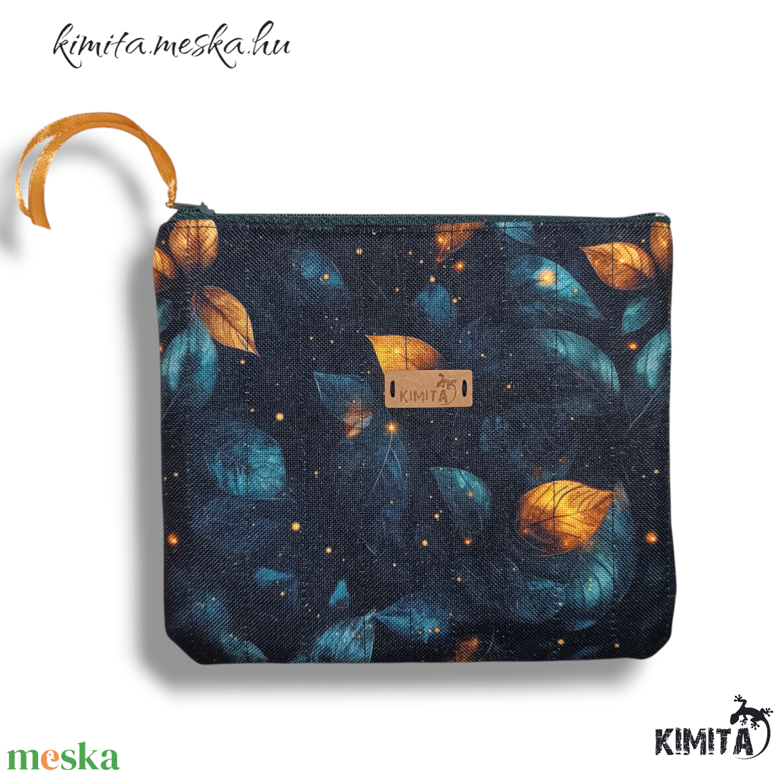 Neszesszer - Arany levelek - táska & tok - neszesszer - Meska.hu