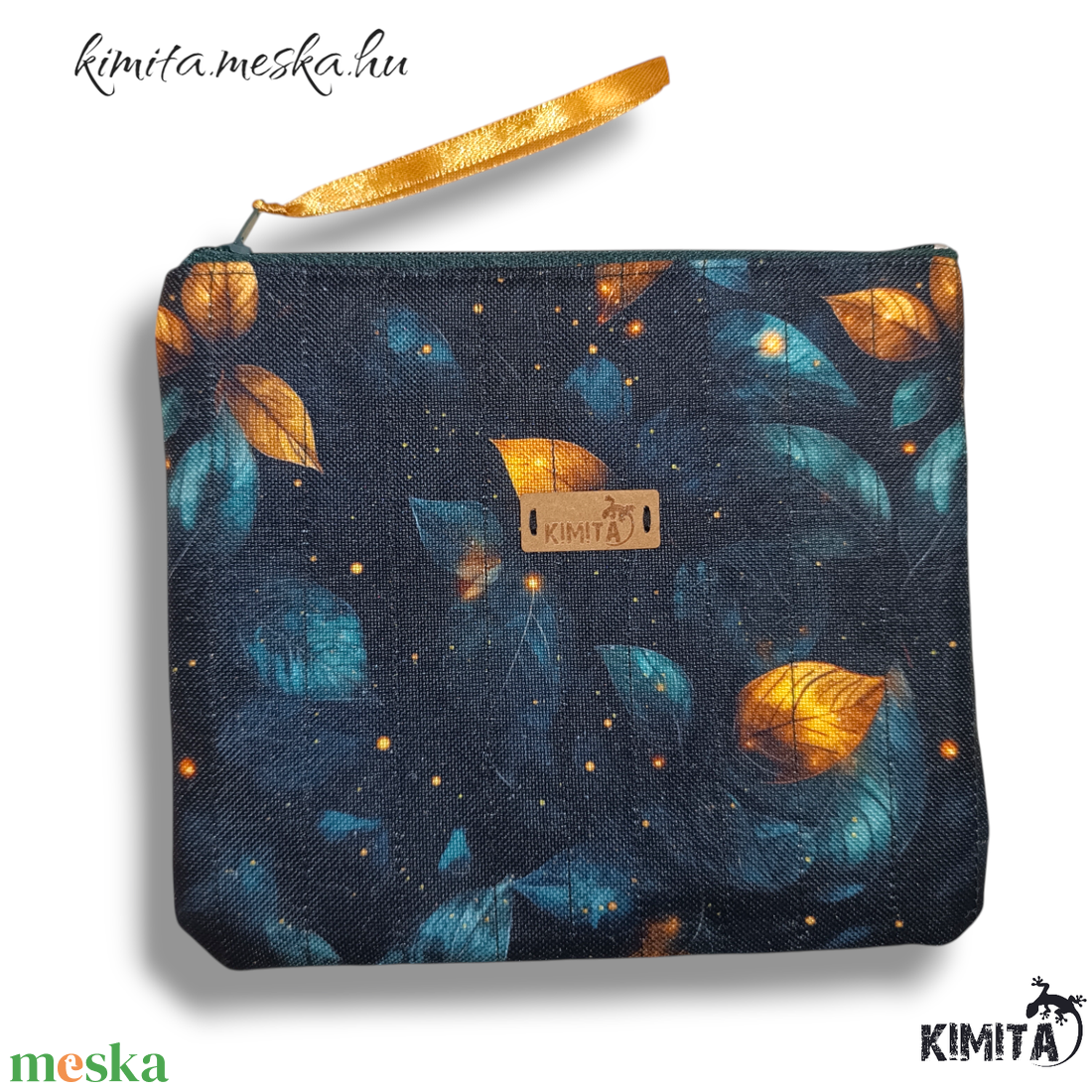 Neszesszer - Arany levelek - táska & tok - neszesszer - Meska.hu