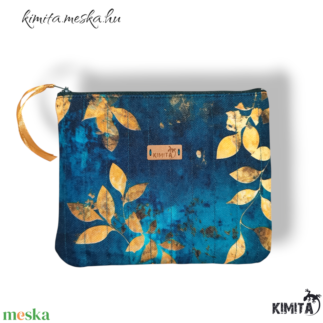Neszesszer - Arany levelek - táska & tok - neszesszer - Meska.hu