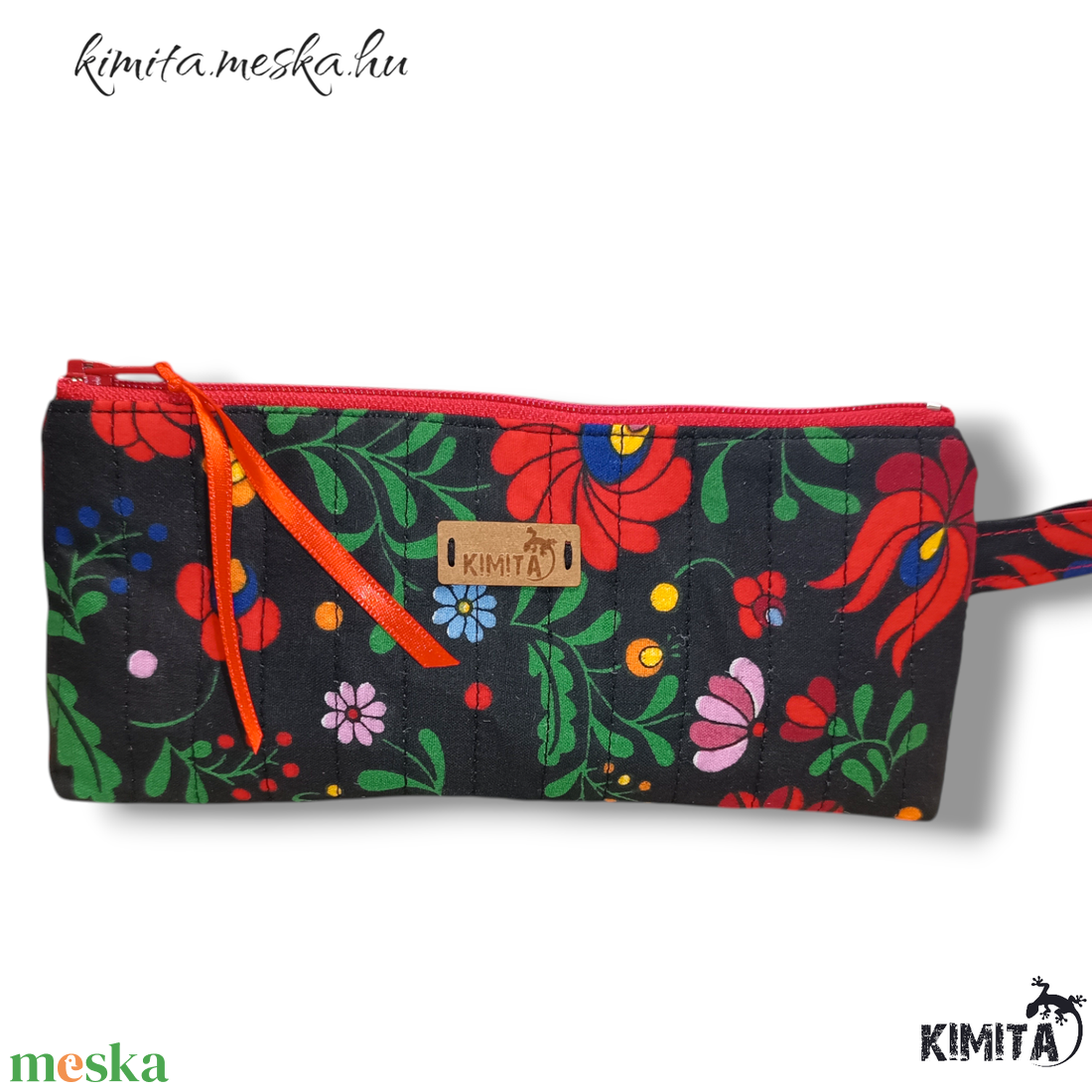 Neszesszer - népi mintás - táska & tok - neszesszer - Meska.hu