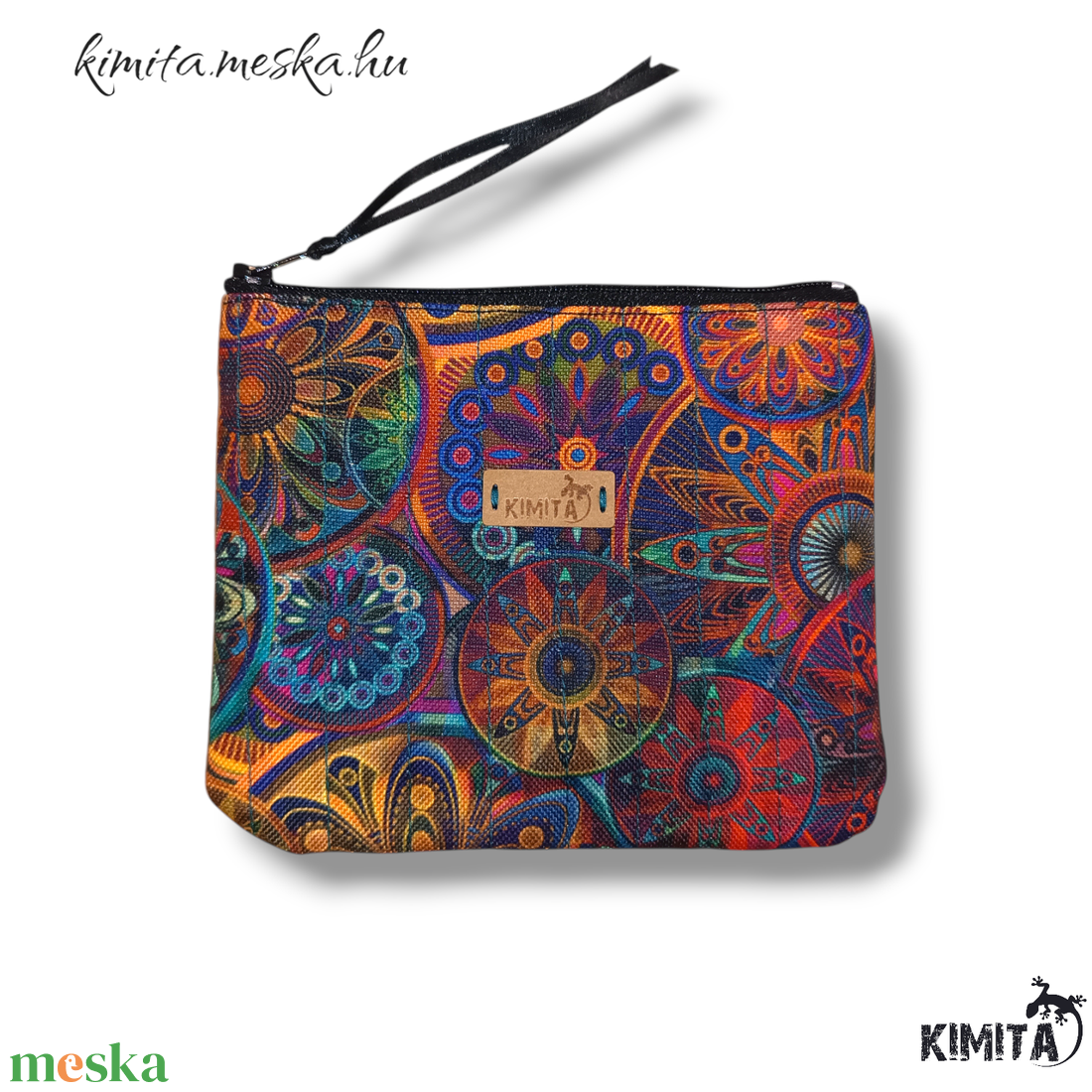 Kis méretű neszesszer - mandalás - táska & tok - neszesszer - Meska.hu