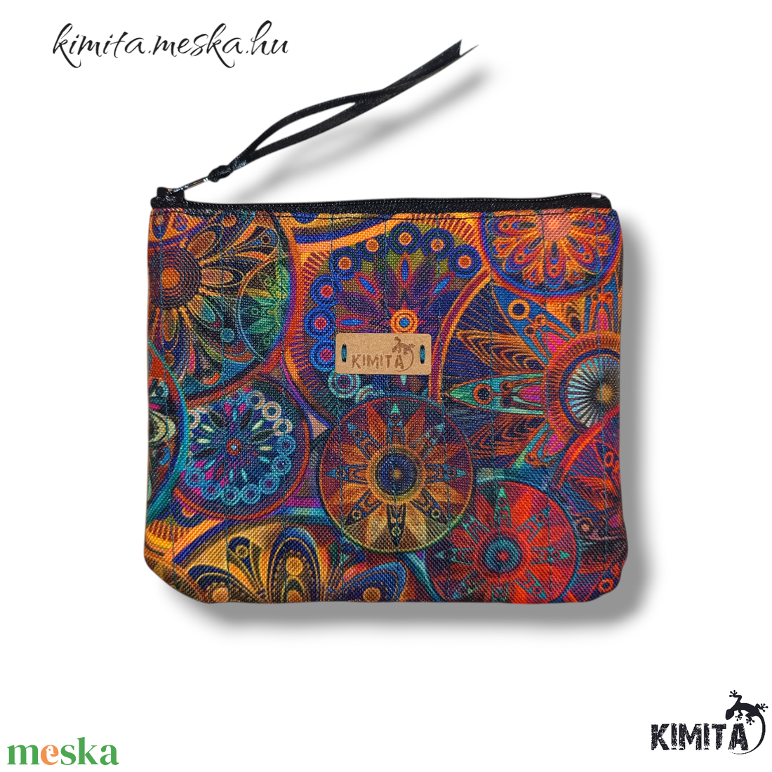 Kis méretű neszesszer - mandalás - táska & tok - neszesszer - Meska.hu
