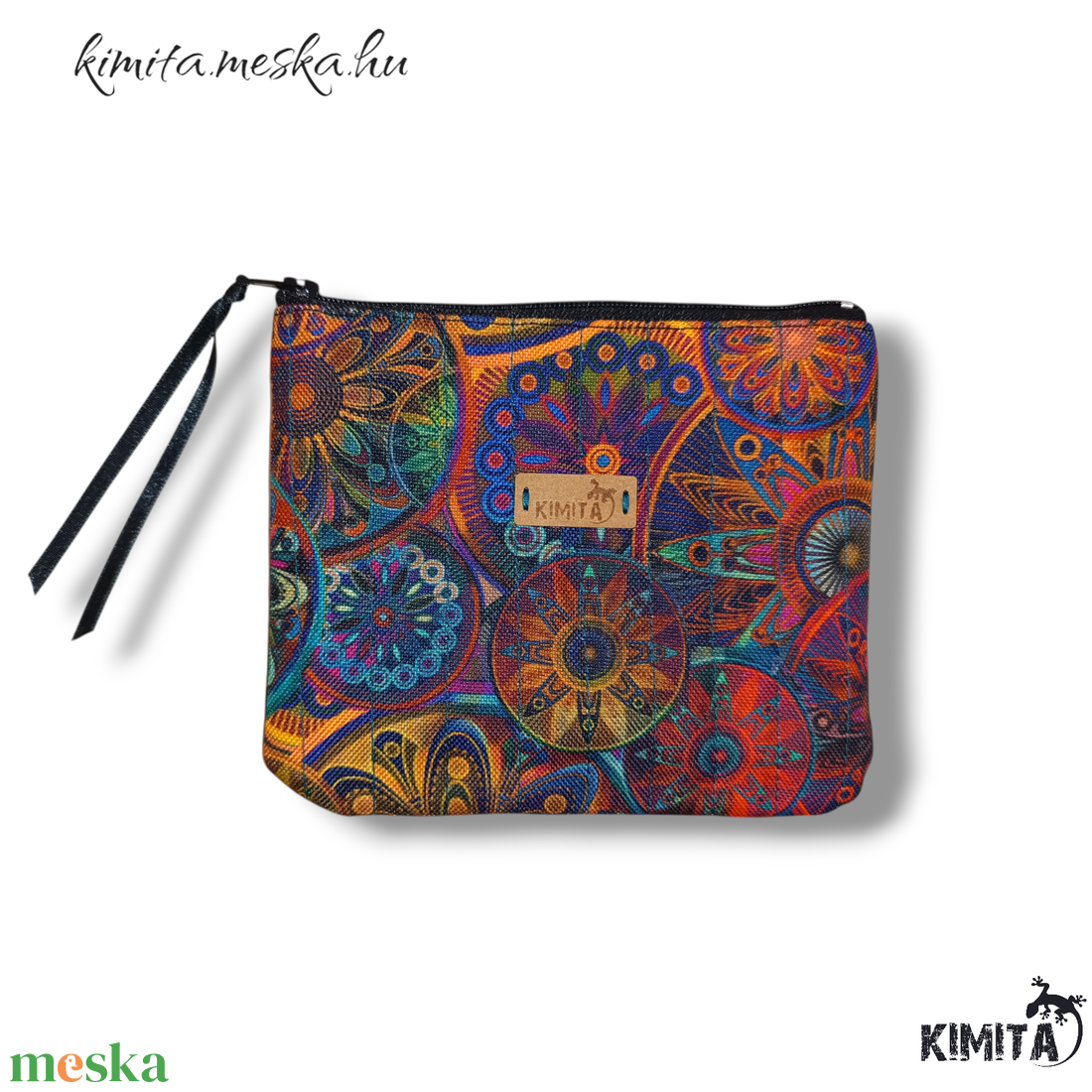 Kis méretű neszesszer - mandalás - táska & tok - neszesszer - Meska.hu