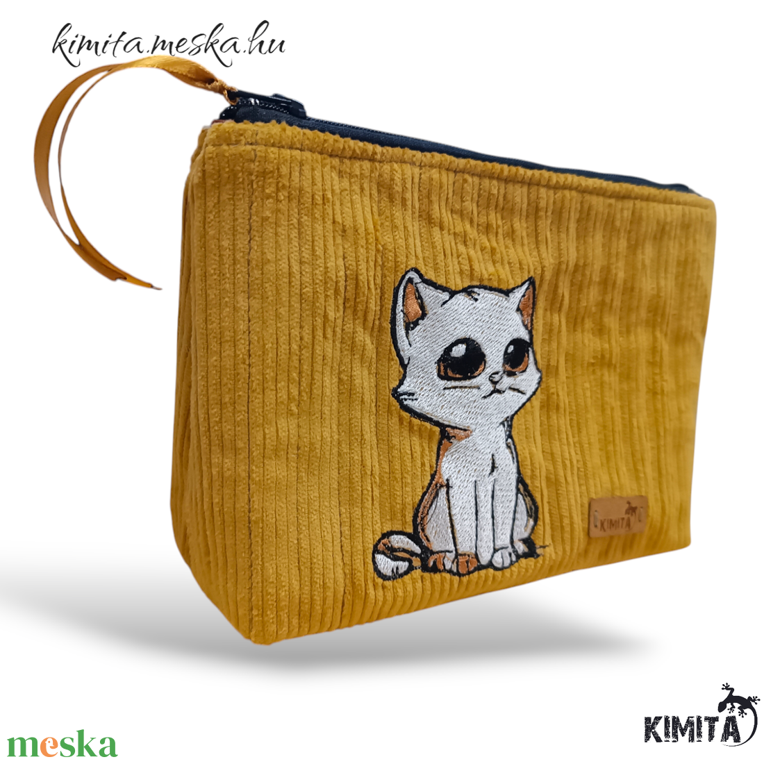 Neszesszer - Cicás kord - táska & tok - neszesszer - Meska.hu