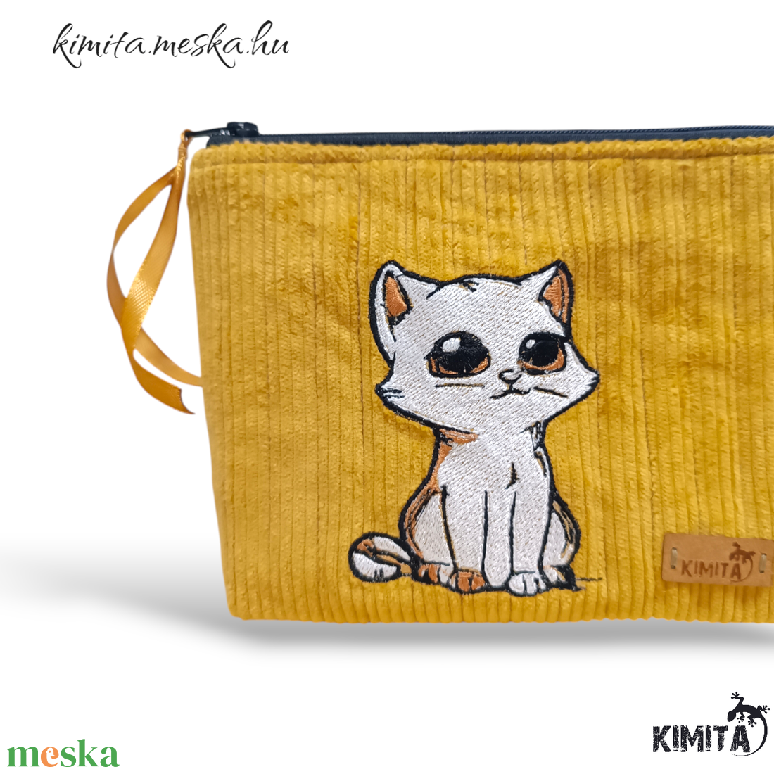 Neszesszer - Cicás kord - táska & tok - neszesszer - Meska.hu