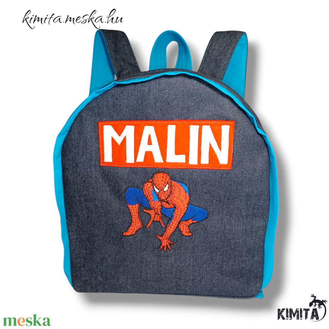 Pókember mintás hátizsák - játék & sport - ovis felszerelés - ovis hátizsák - Meska.hu