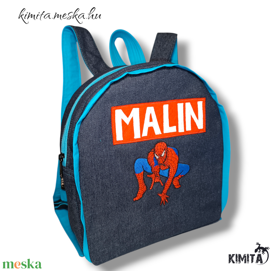 Pókember mintás hátizsák - játék & sport - ovis felszerelés - ovis hátizsák - Meska.hu