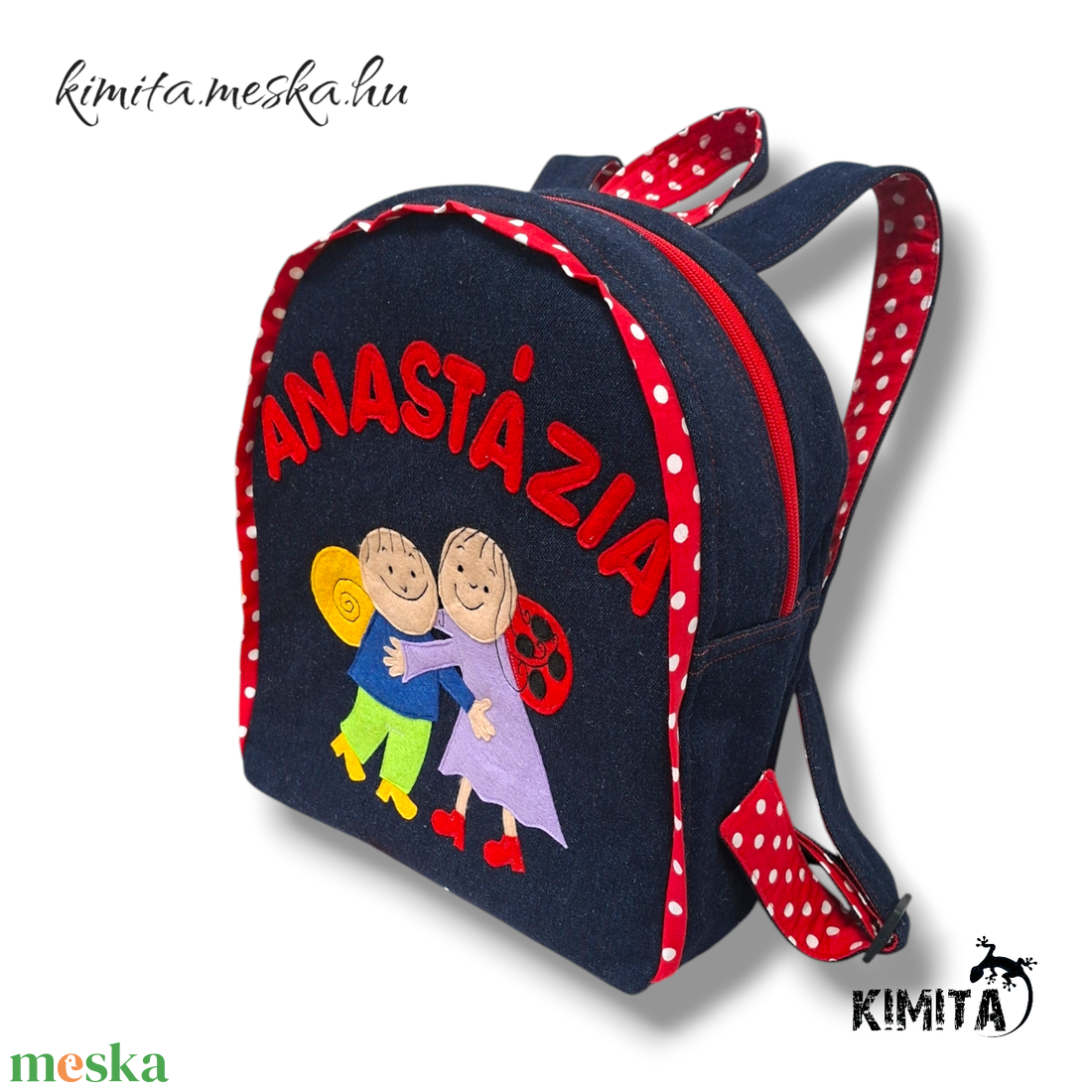 Mese mintás hátizsákok - táska & tok - hátizsák - kishátizsák - Meska.hu