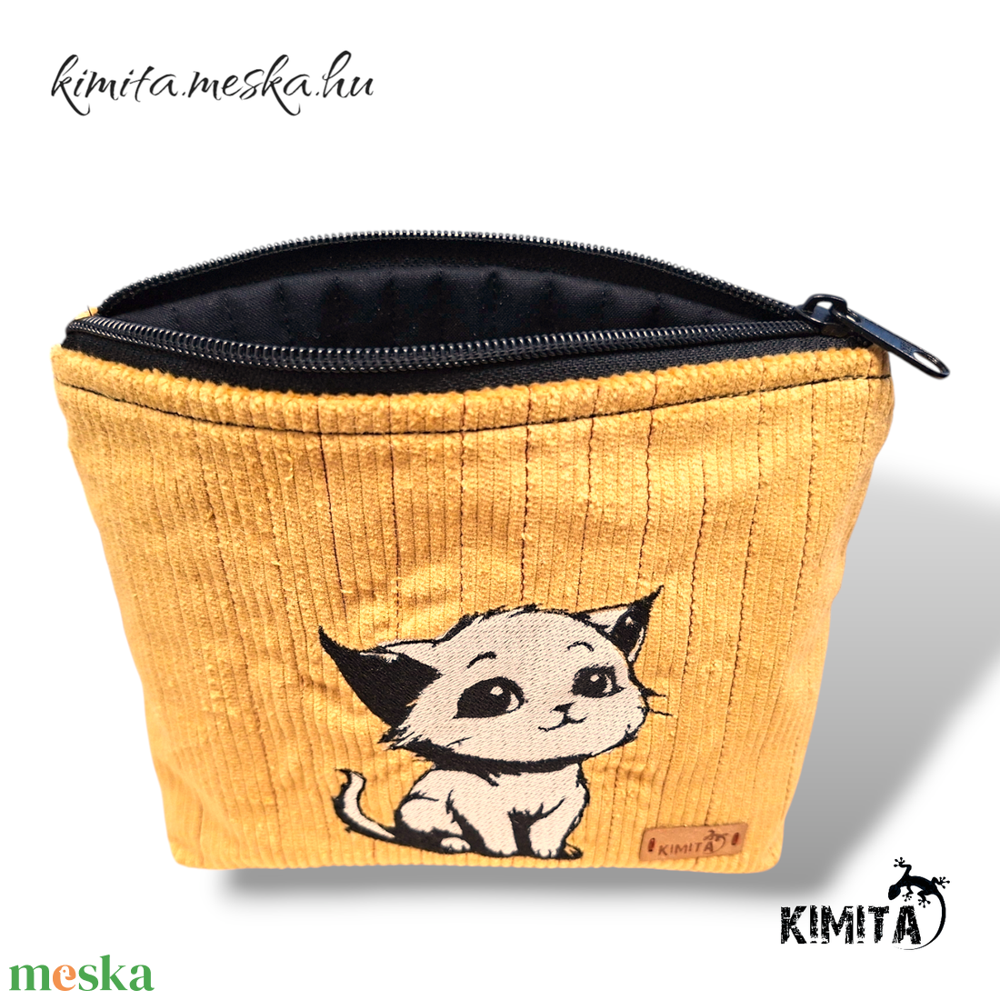 Neszesszer - Cicás kord - táska & tok - neszesszer - Meska.hu