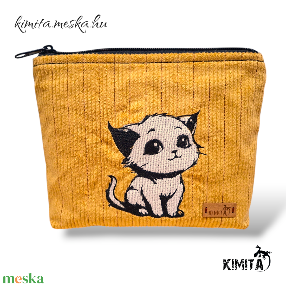 Neszesszer - Cicás kord - táska & tok - neszesszer - Meska.hu