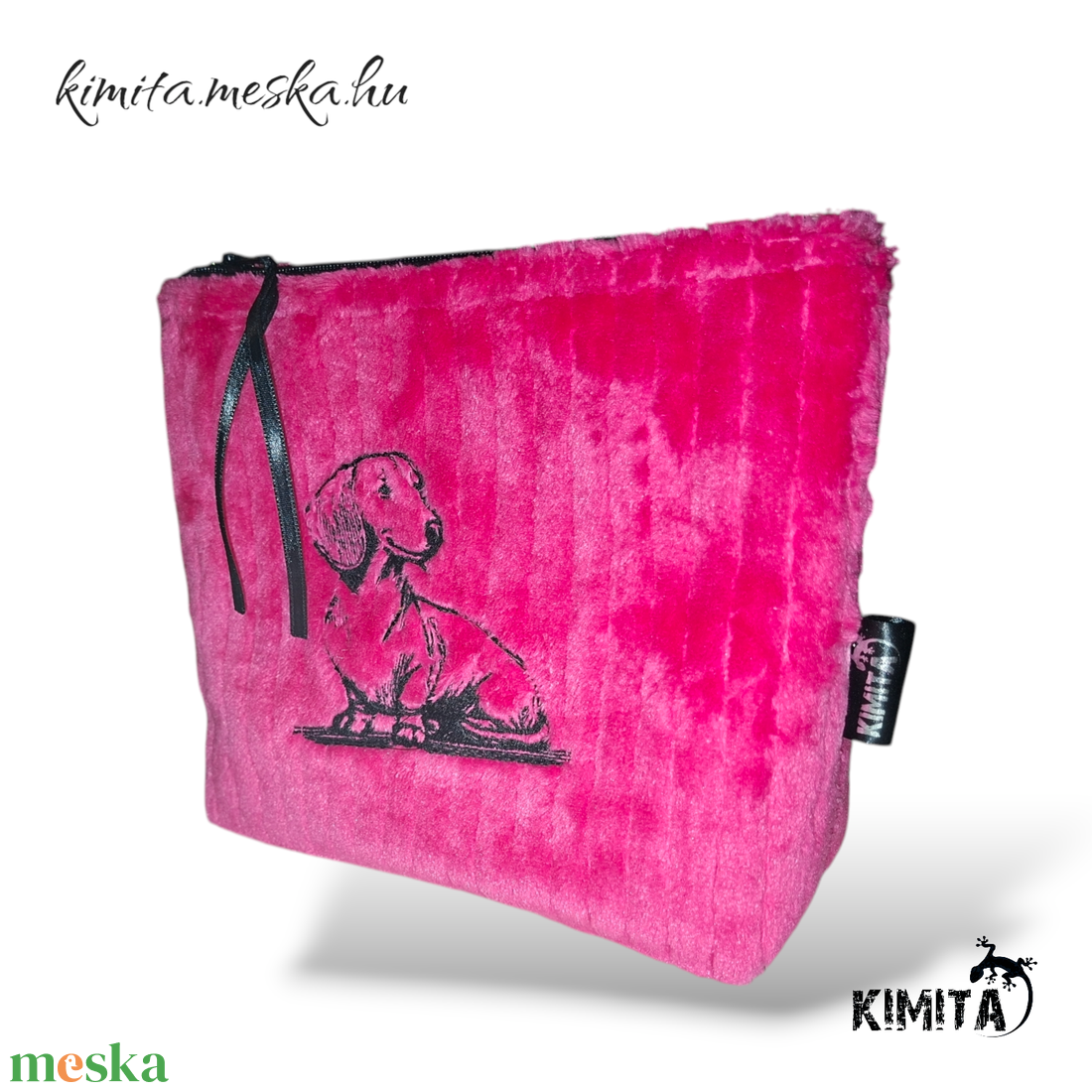 Neszesszer - Tacsis plüss - táska & tok - neszesszer - Meska.hu
