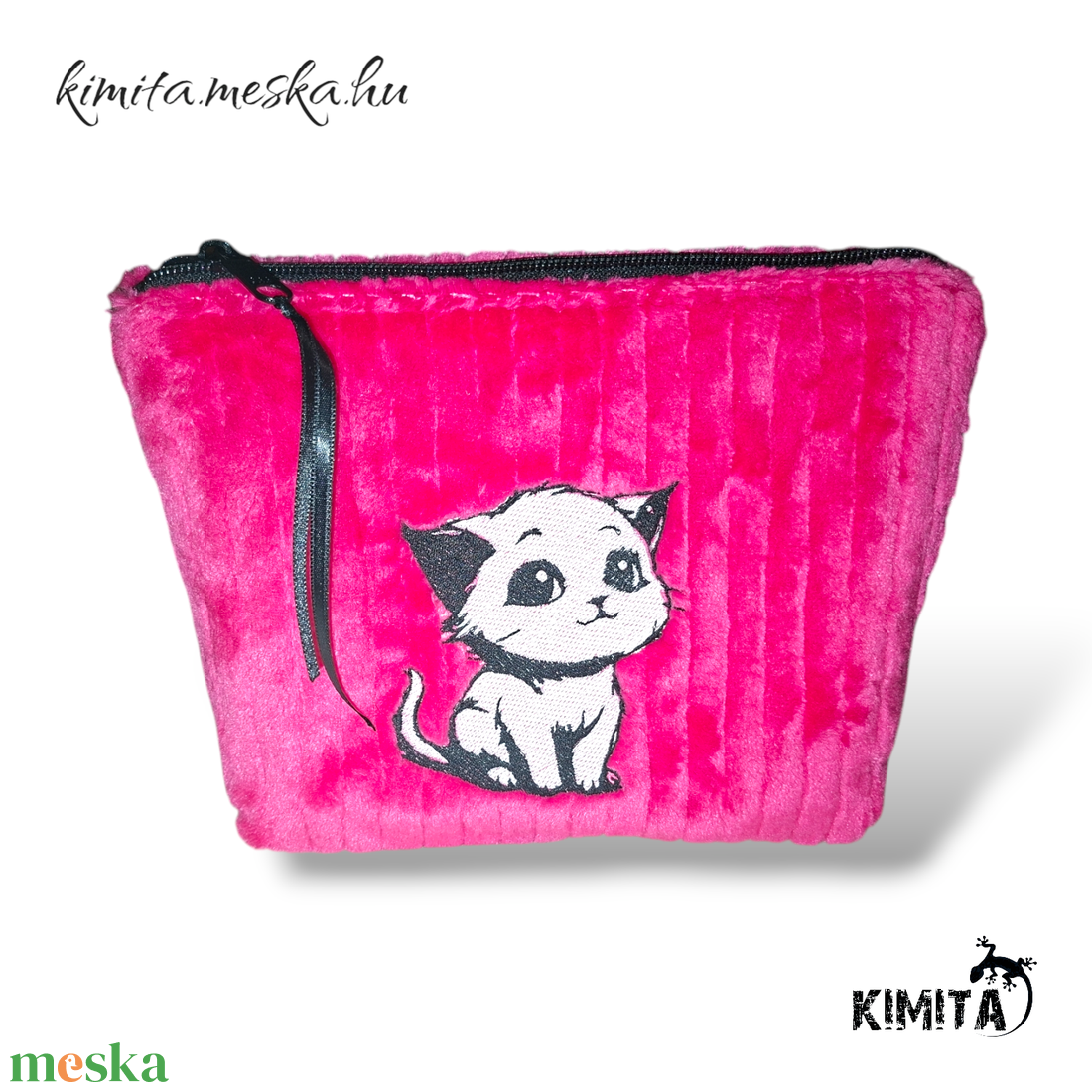 Neszesszer - Cicás puha - táska & tok - neszesszer - Meska.hu