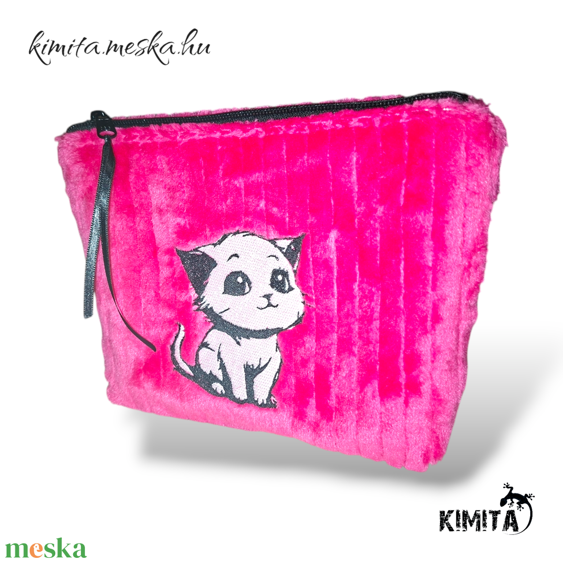 Neszesszer - Cicás puha - táska & tok - neszesszer - Meska.hu