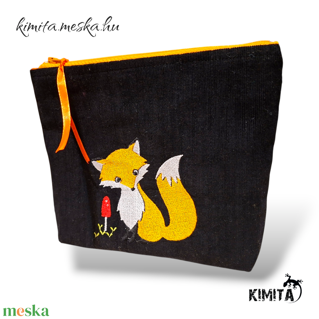 Neszesszer - róka - kord - táska & tok - neszesszer - Meska.hu