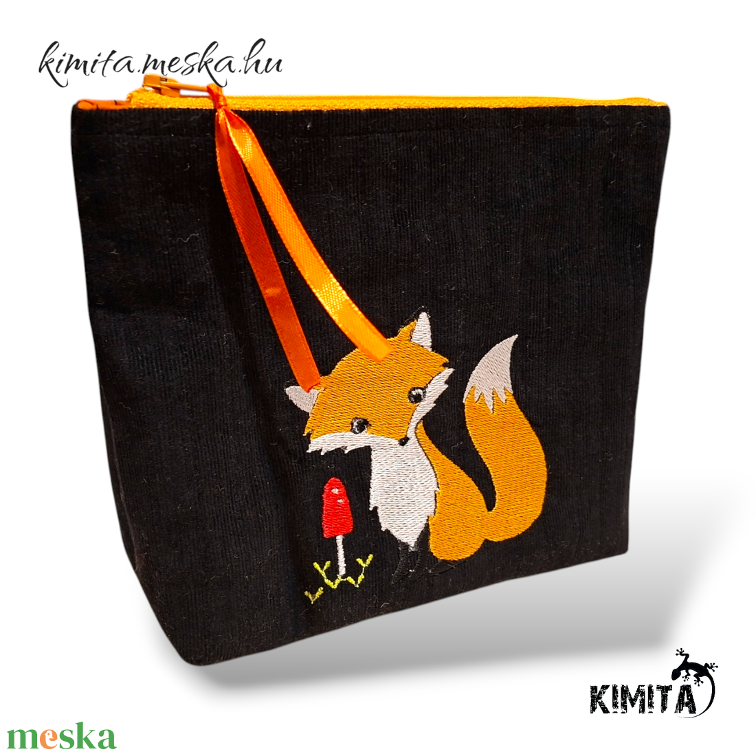 Neszesszer - róka - kord - táska & tok - neszesszer - Meska.hu