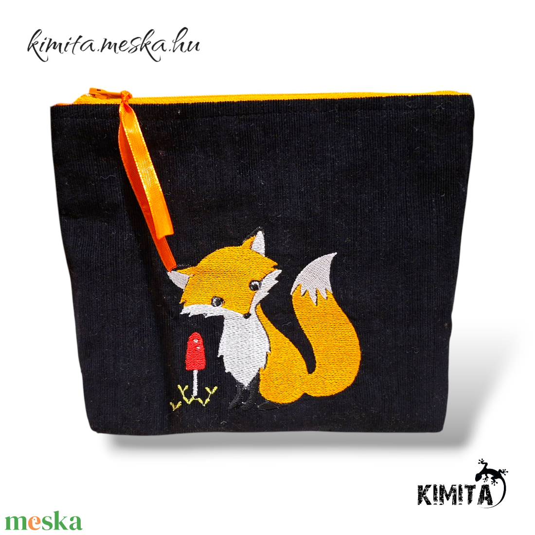 Neszesszer - róka - kord - táska & tok - neszesszer - Meska.hu