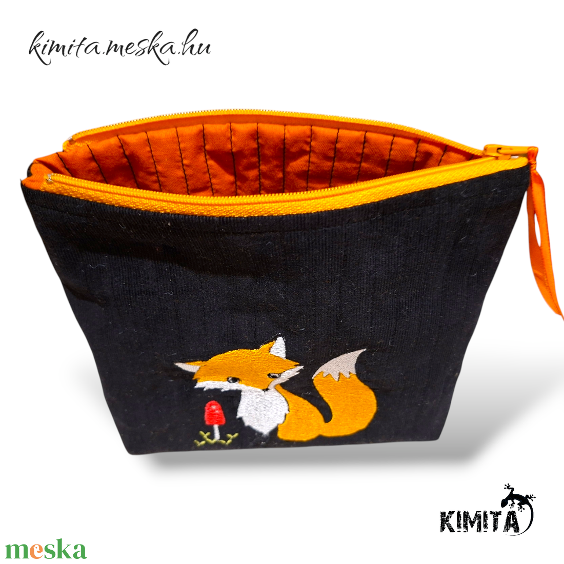 Neszesszer - róka - kord - táska & tok - neszesszer - Meska.hu