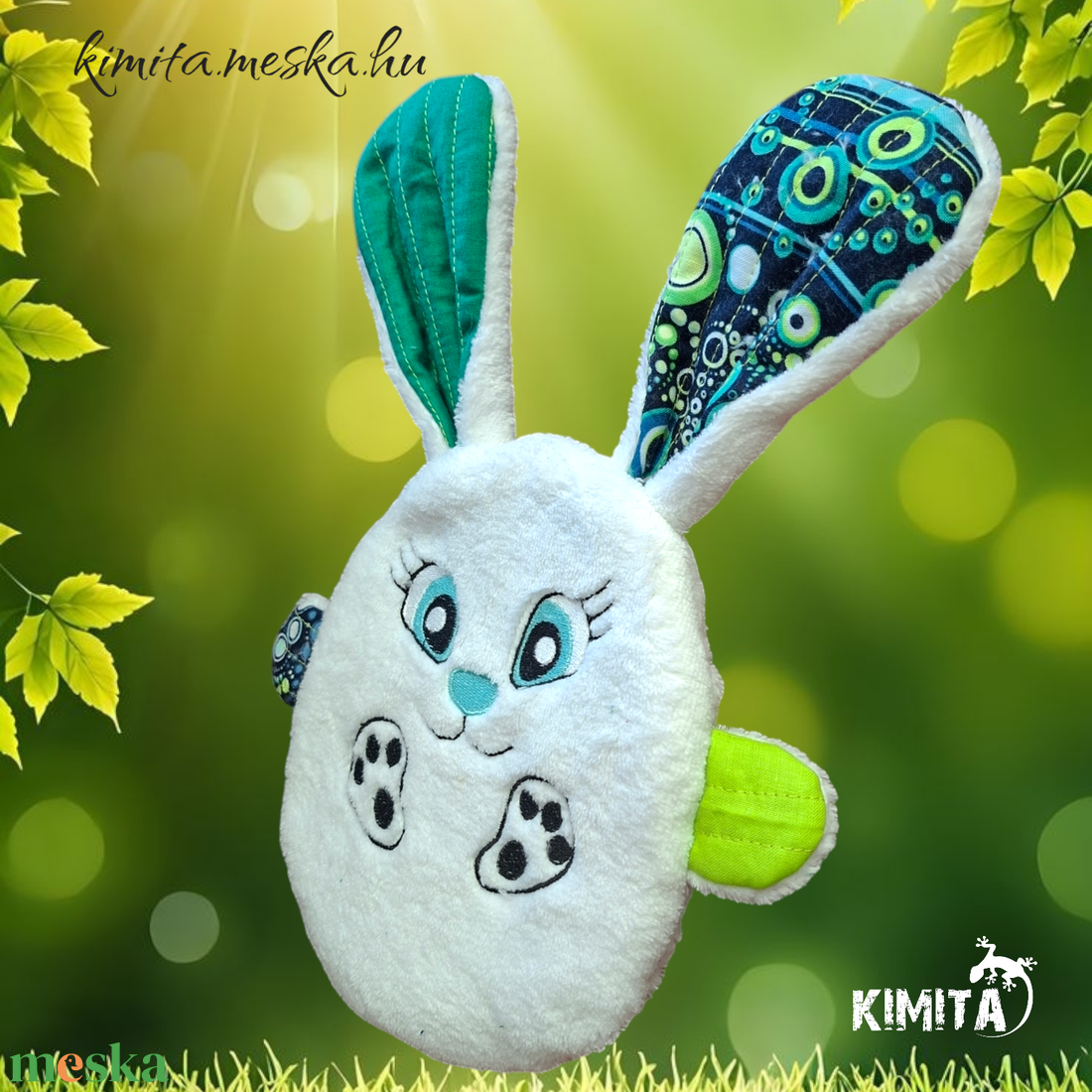 Pénzátadó nyuszi-húsvét - ünnepi díszek, dekorációk - húsvéti díszek és dekorációk - húsvéti pénzátadó - Meska.hu