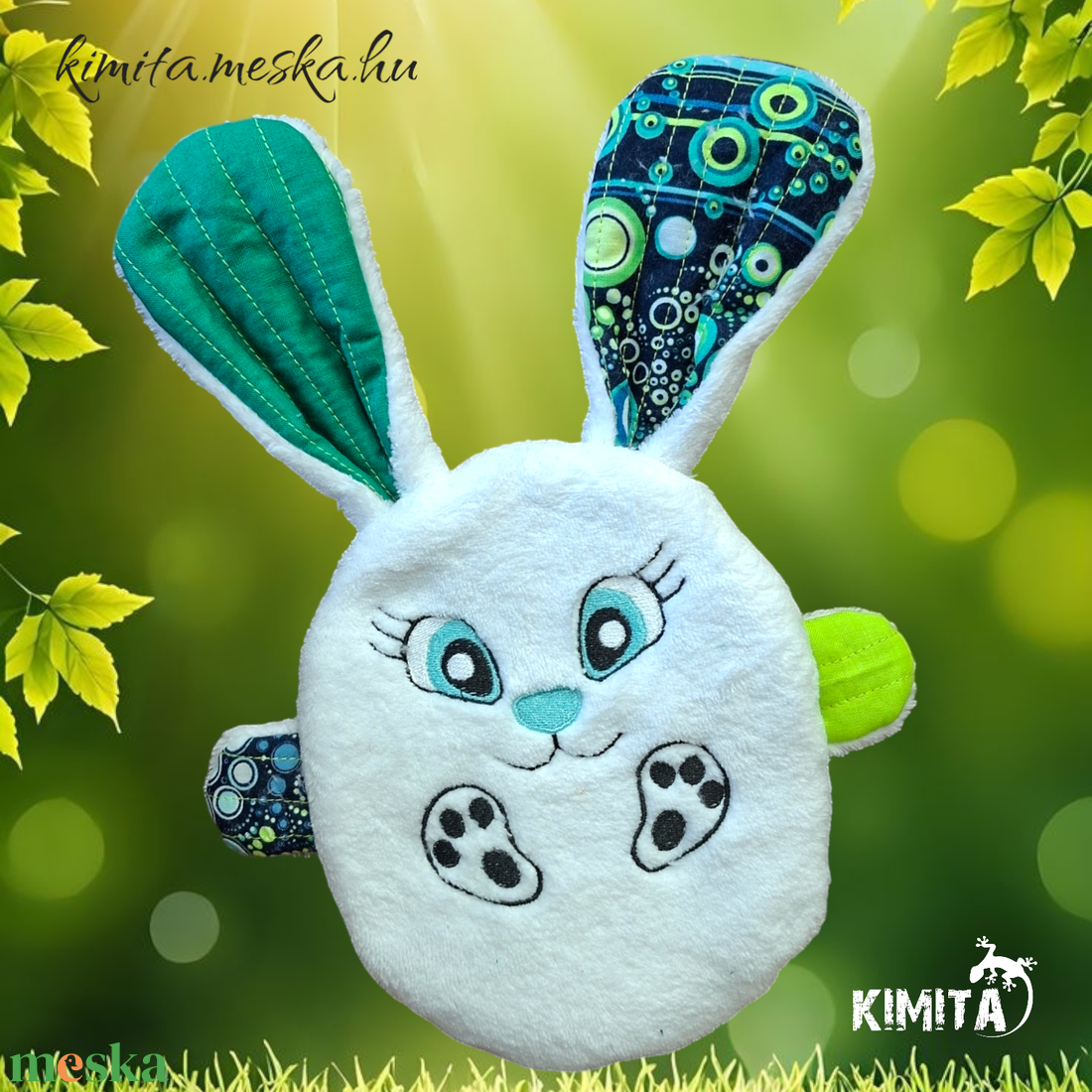 Pénzátadó nyuszi-húsvét - ünnepi díszek, dekorációk - húsvéti díszek és dekorációk - húsvéti pénzátadó - Meska.hu