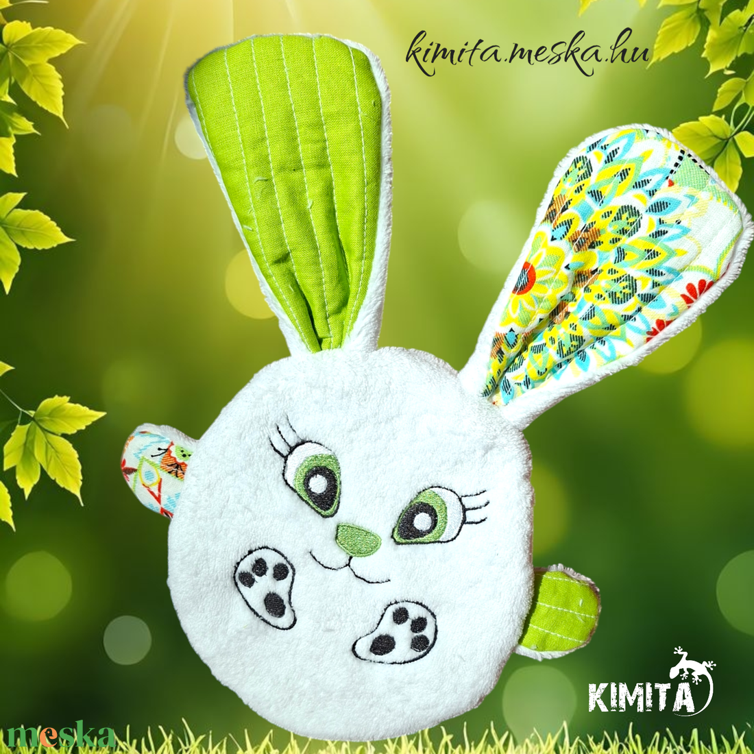 Pénzátadó nyuszi-húsvét - ünnepi díszek, dekorációk - húsvéti díszek és dekorációk - húsvéti pénzátadó - Meska.hu