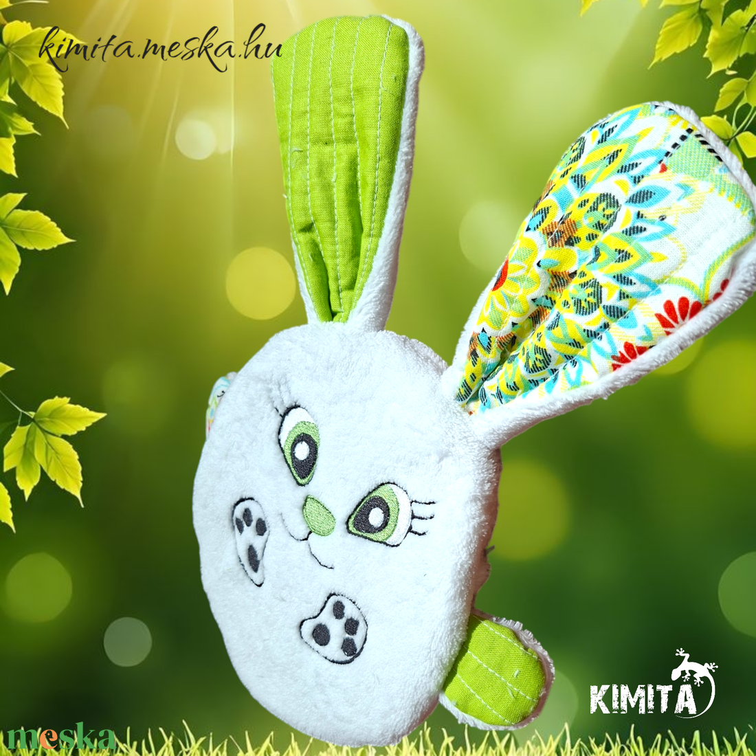 Pénzátadó nyuszi-húsvét - ünnepi díszek, dekorációk - húsvéti díszek és dekorációk - húsvéti pénzátadó - Meska.hu