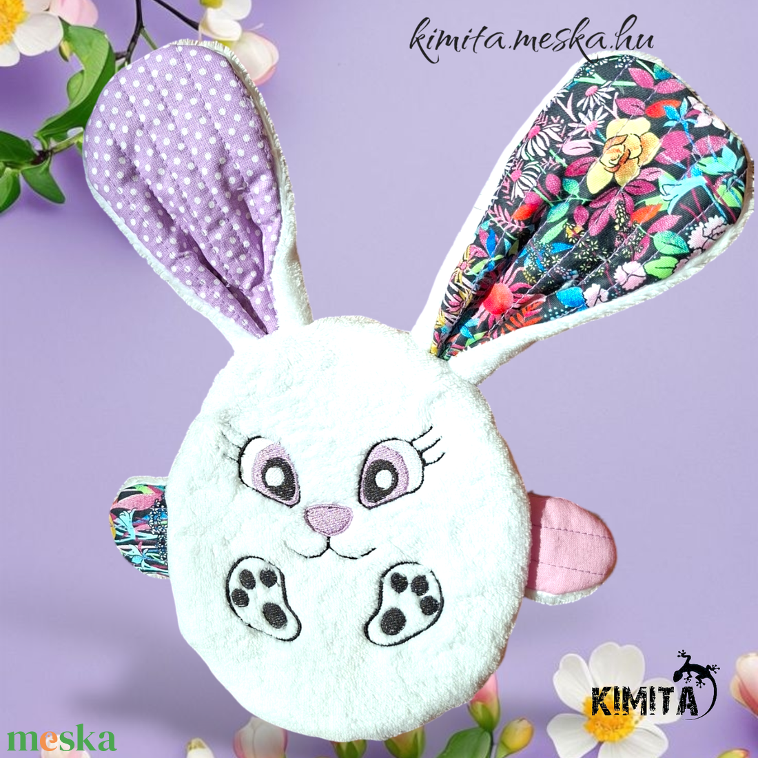 Pénzátadó nyuszi-húsvét - ünnepi díszek, dekorációk - húsvéti díszek és dekorációk - húsvéti pénzátadó - Meska.hu